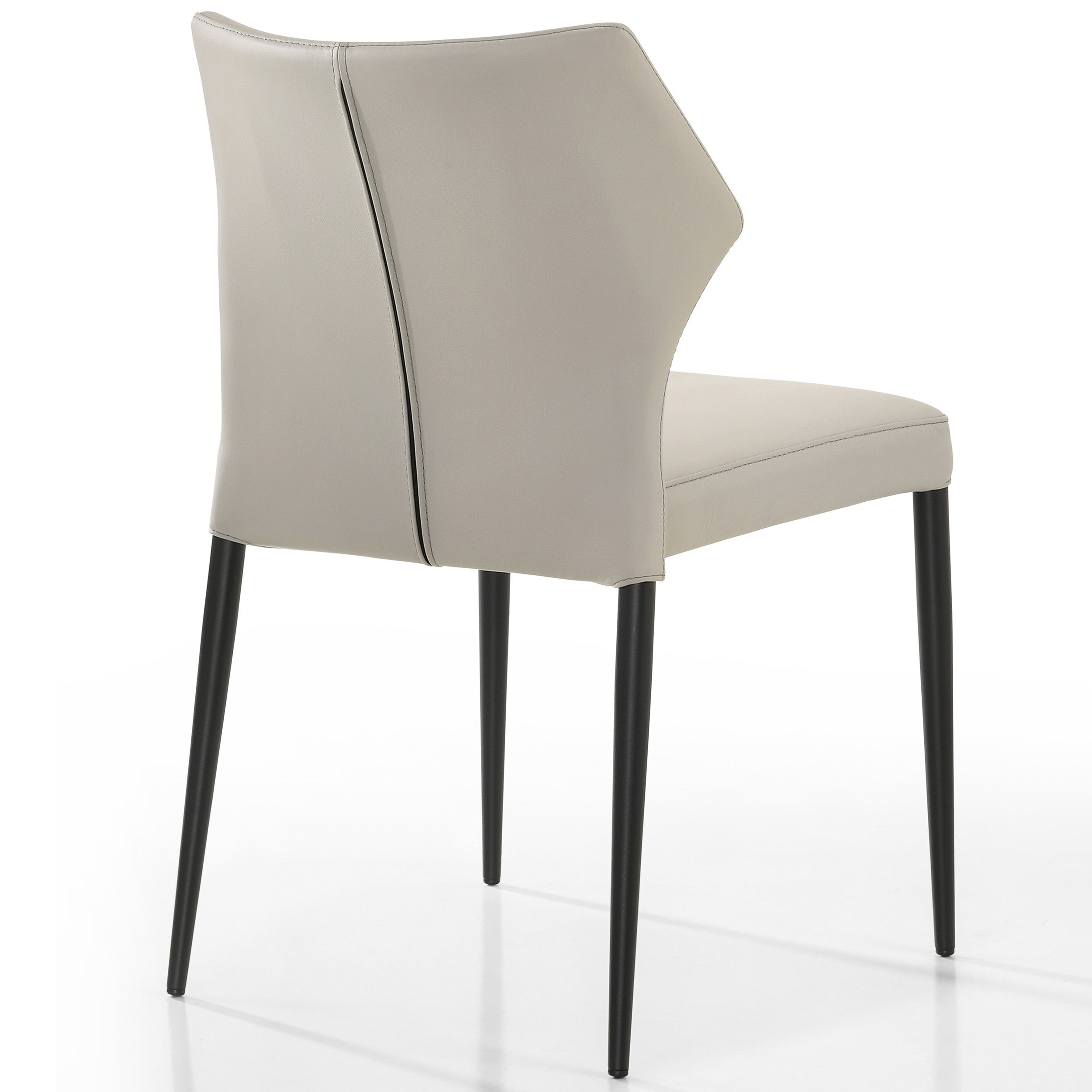 Luke 6911KM Dining Chair, Pewter, Set of 2