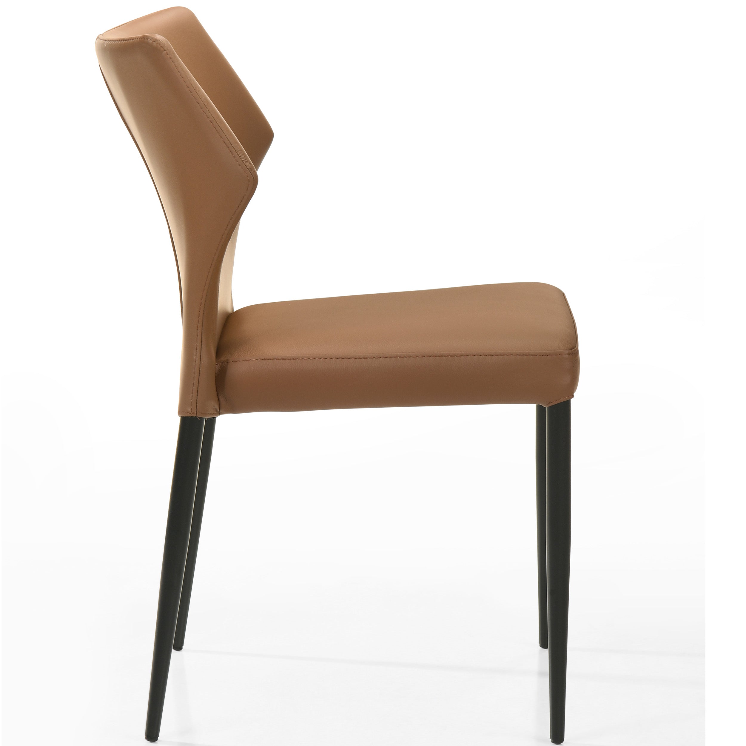 Luke 6911KM Dining Chair, Cognac, Set of 2