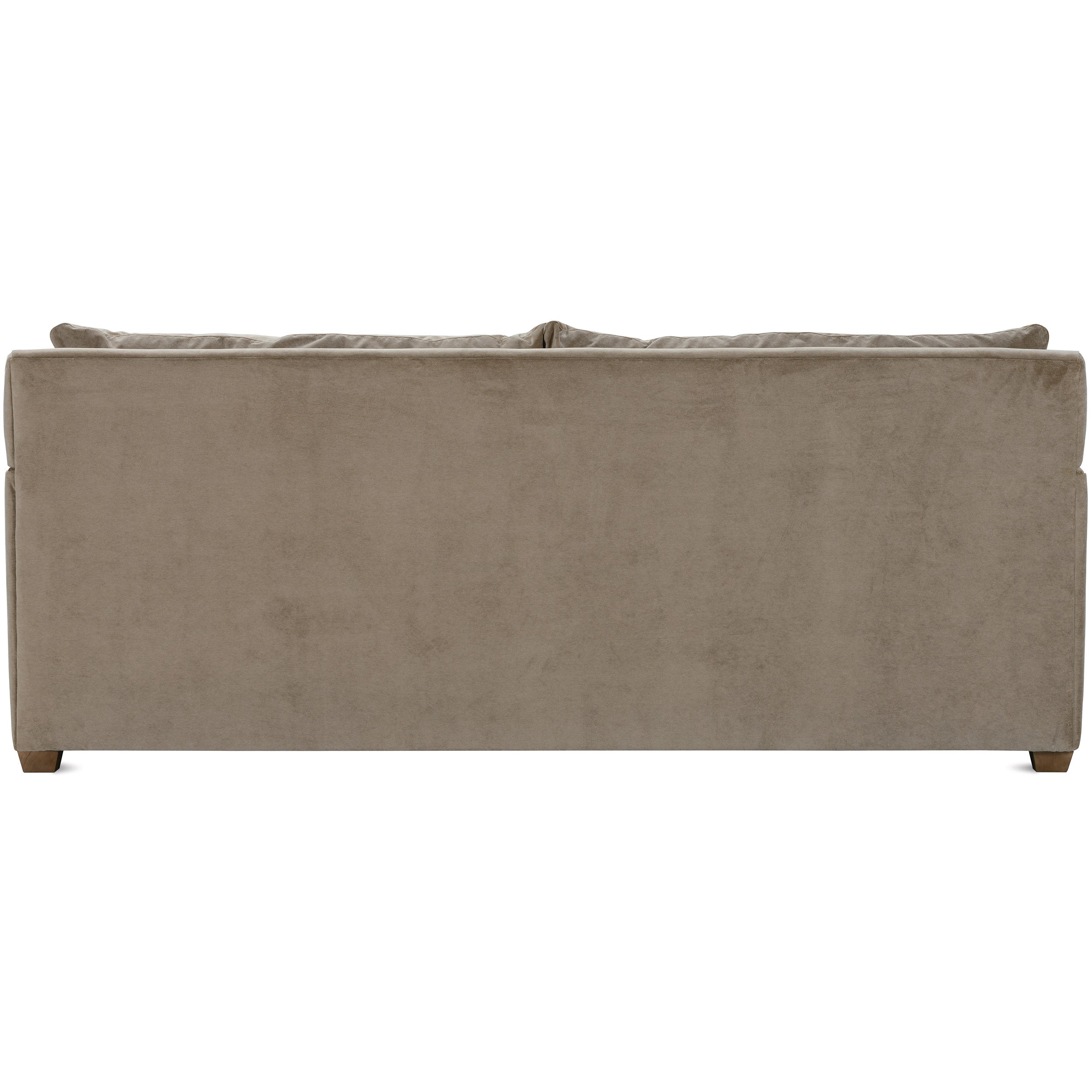 89" Quick Ship Lilah Sofa, Fawn Brushed Velvet