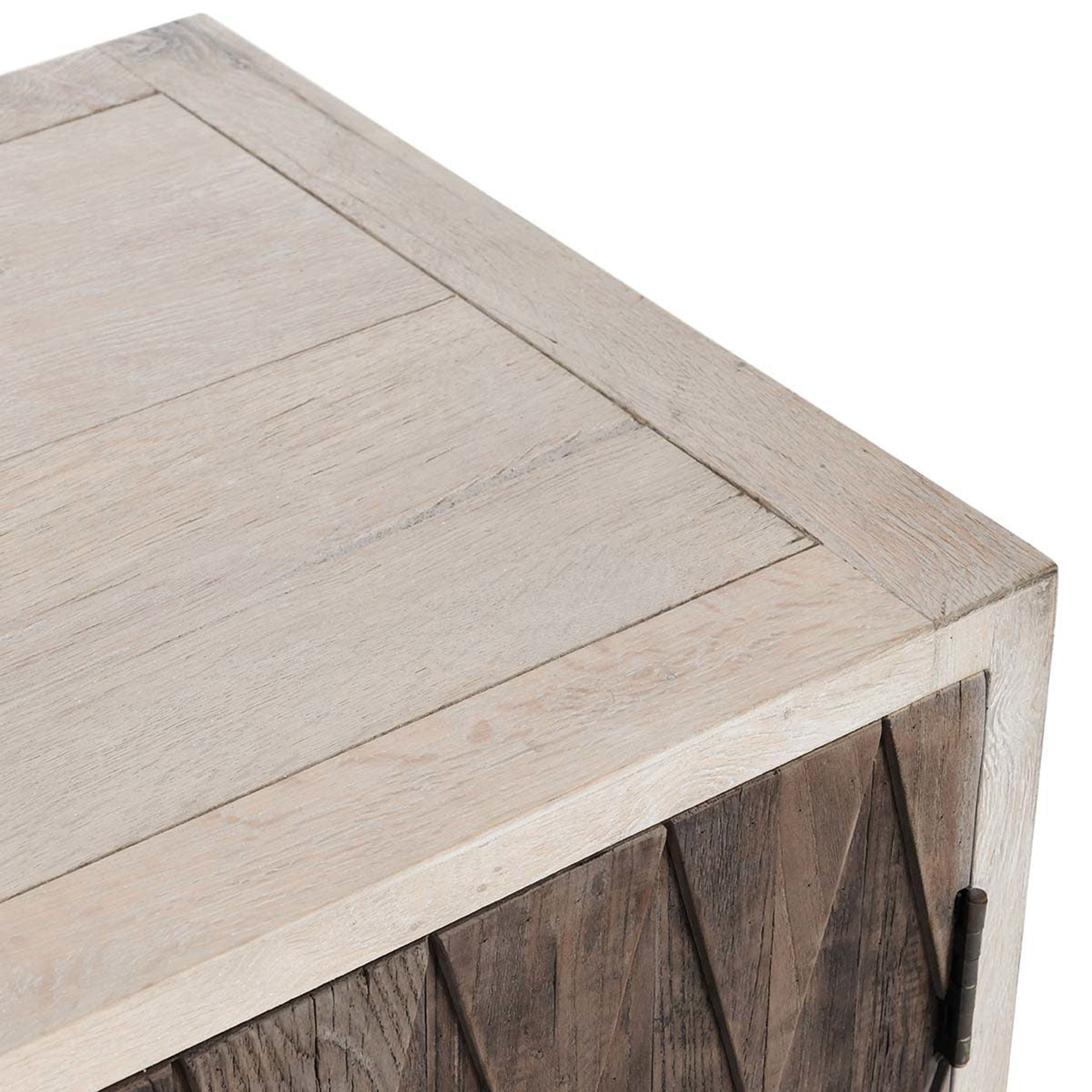 Anton 4Dr Cabinet, Beige/Natural