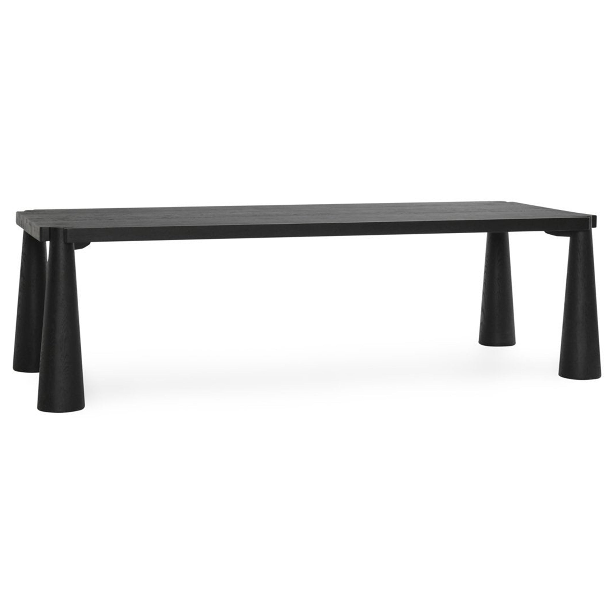 Atrop Dining Table, Ink Black