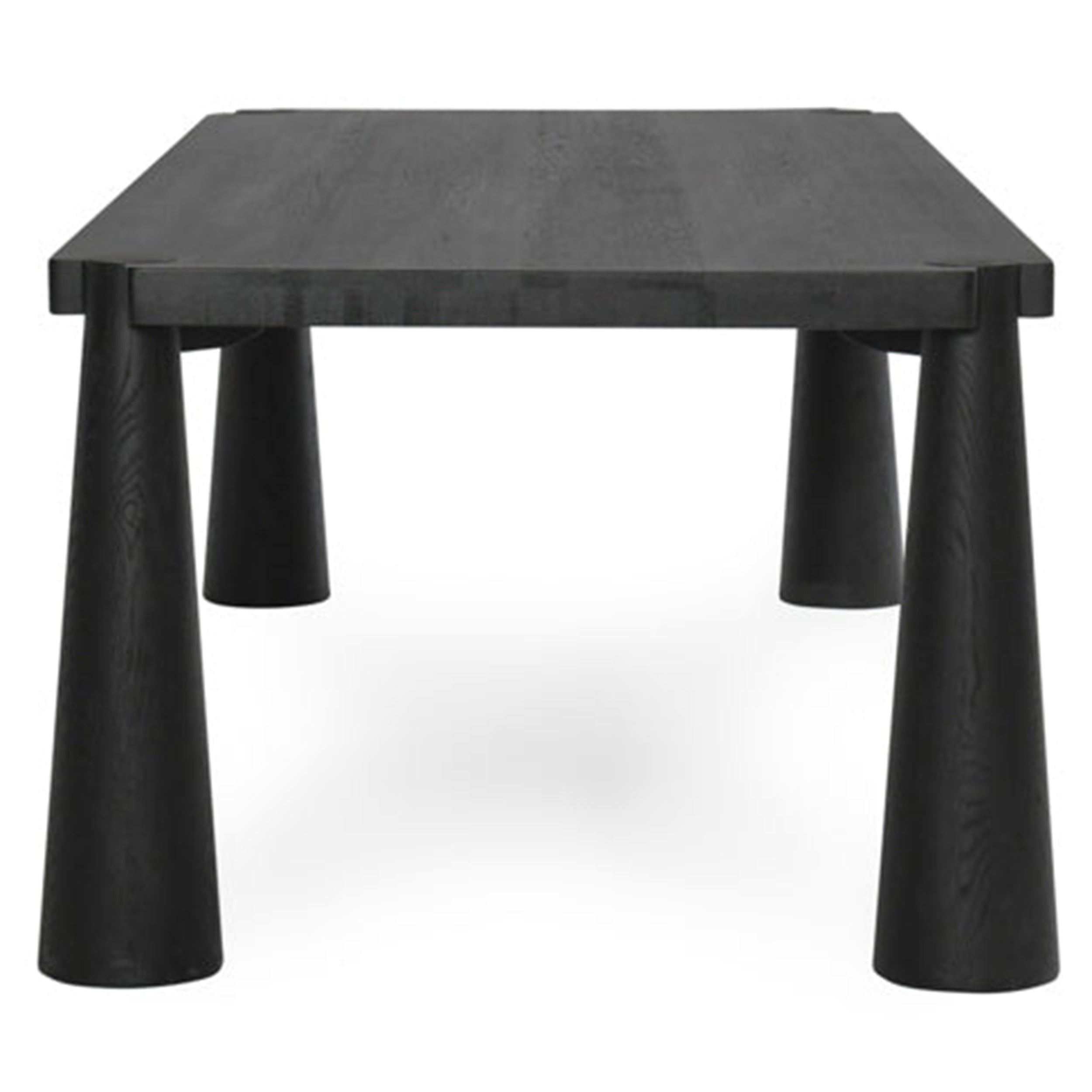 Atrop Dining Table, Ink Black