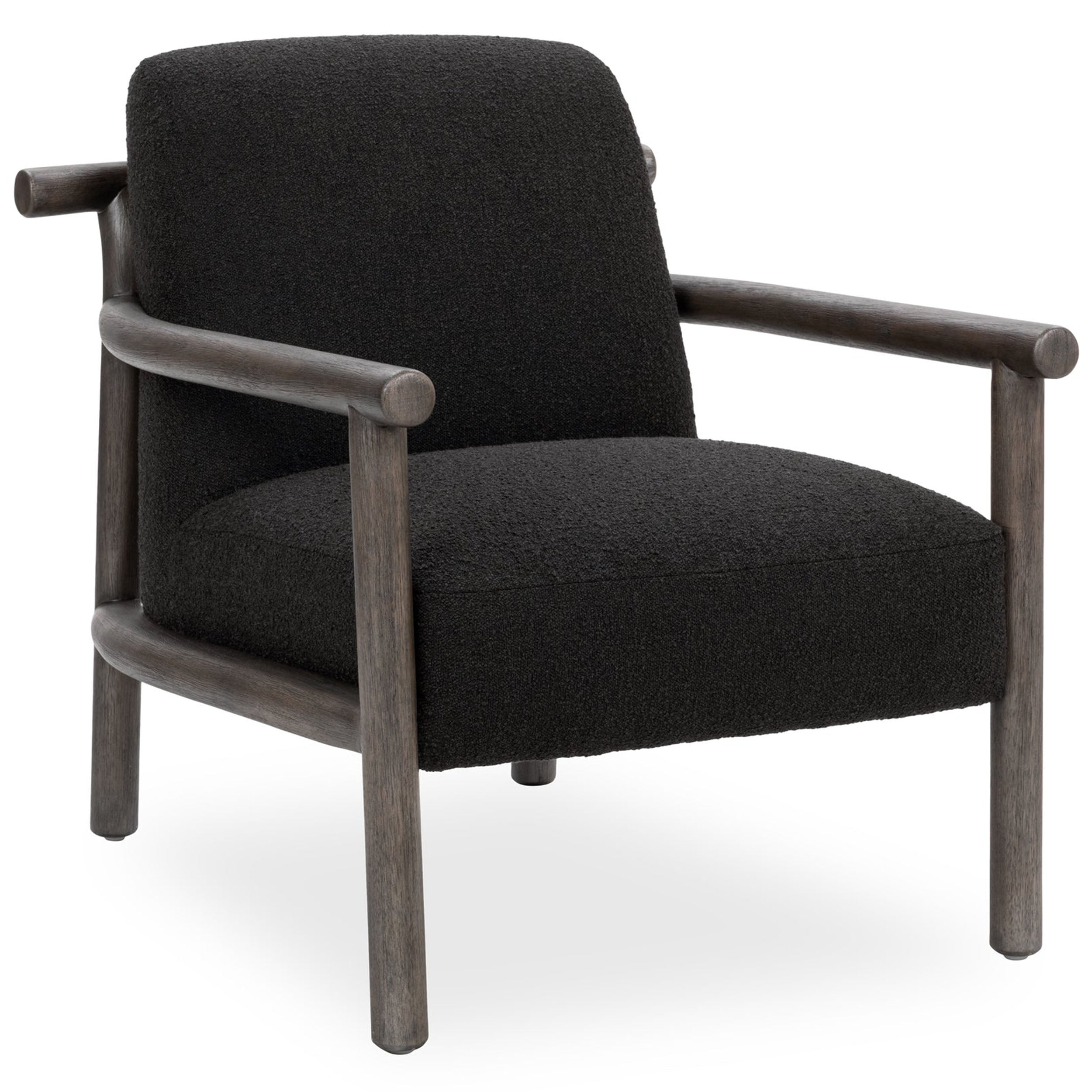 Azoria Accent Chair, Charcoal