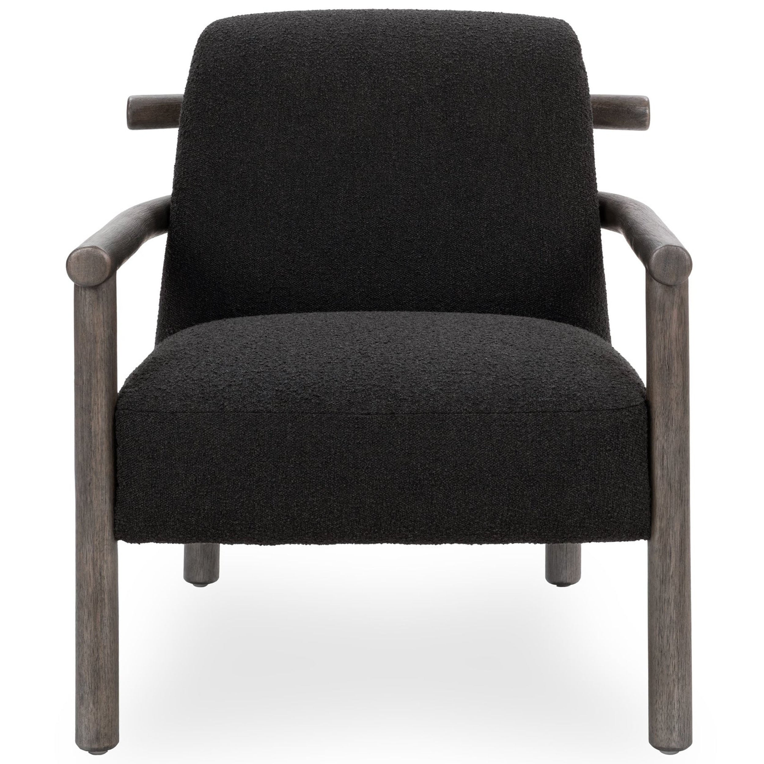 Azoria Accent Chair, Charcoal