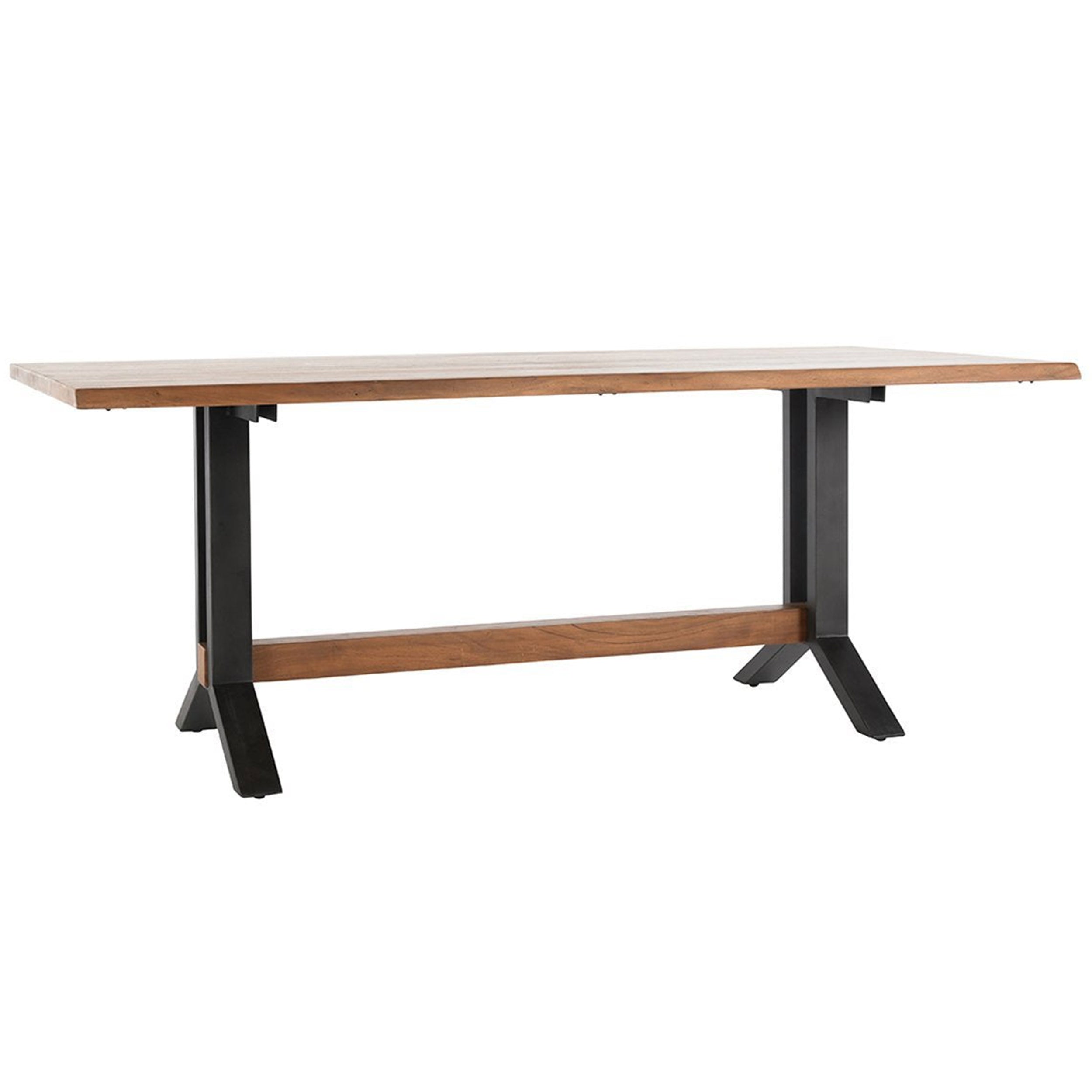 Bellamy Dining Table, Amber Brown