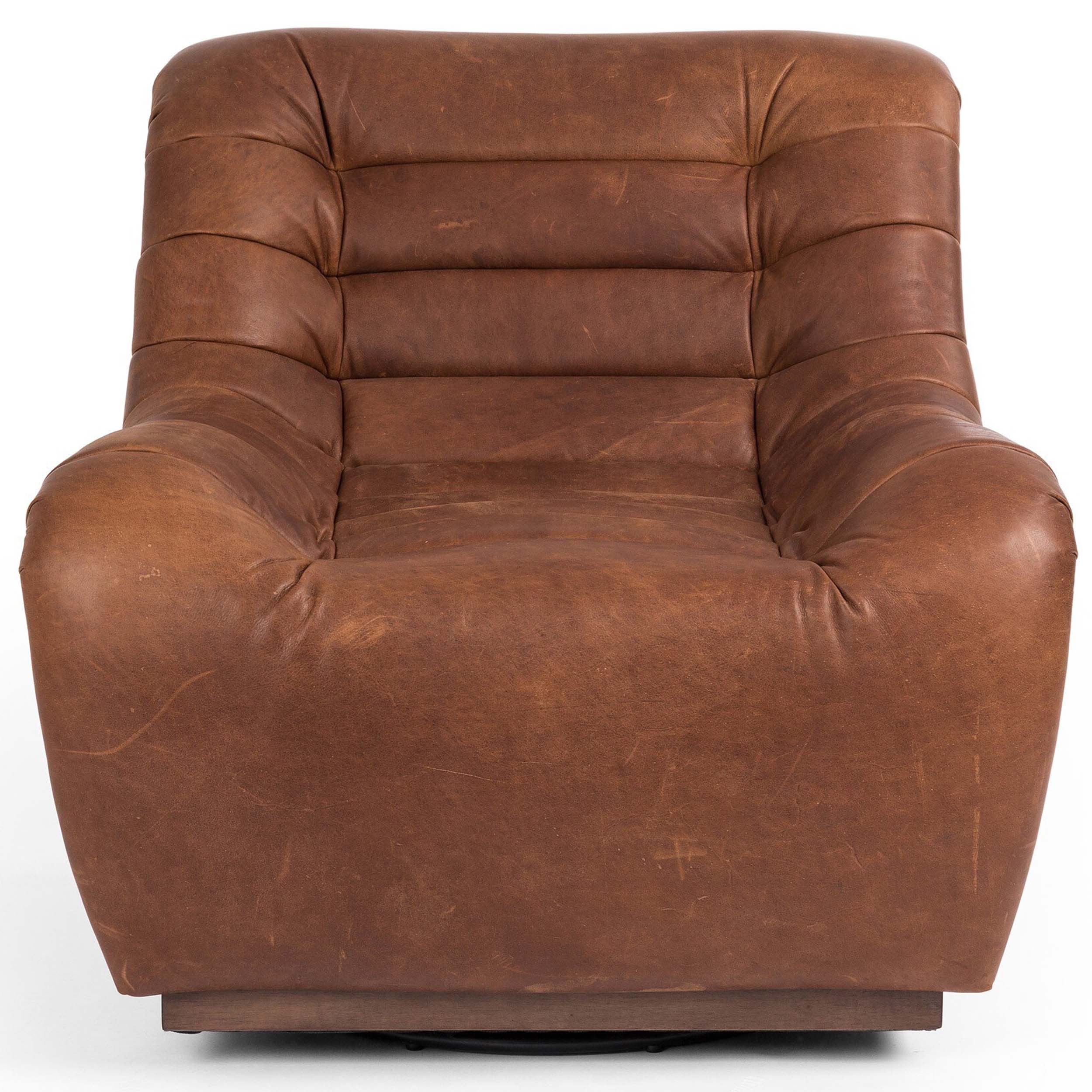 Binx Swivel Chair, Heirloom Sienna