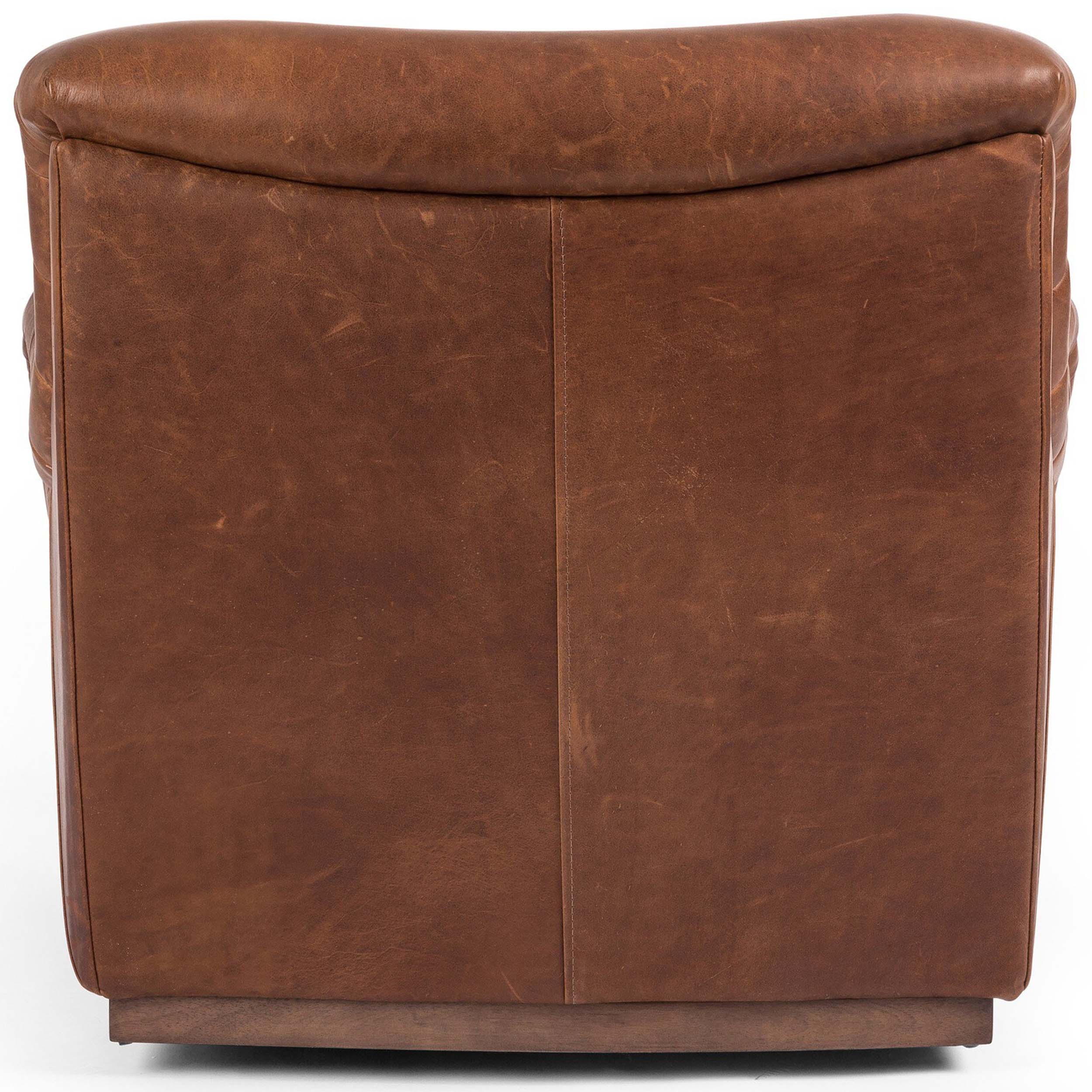 Binx Swivel Chair, Heirloom Sienna