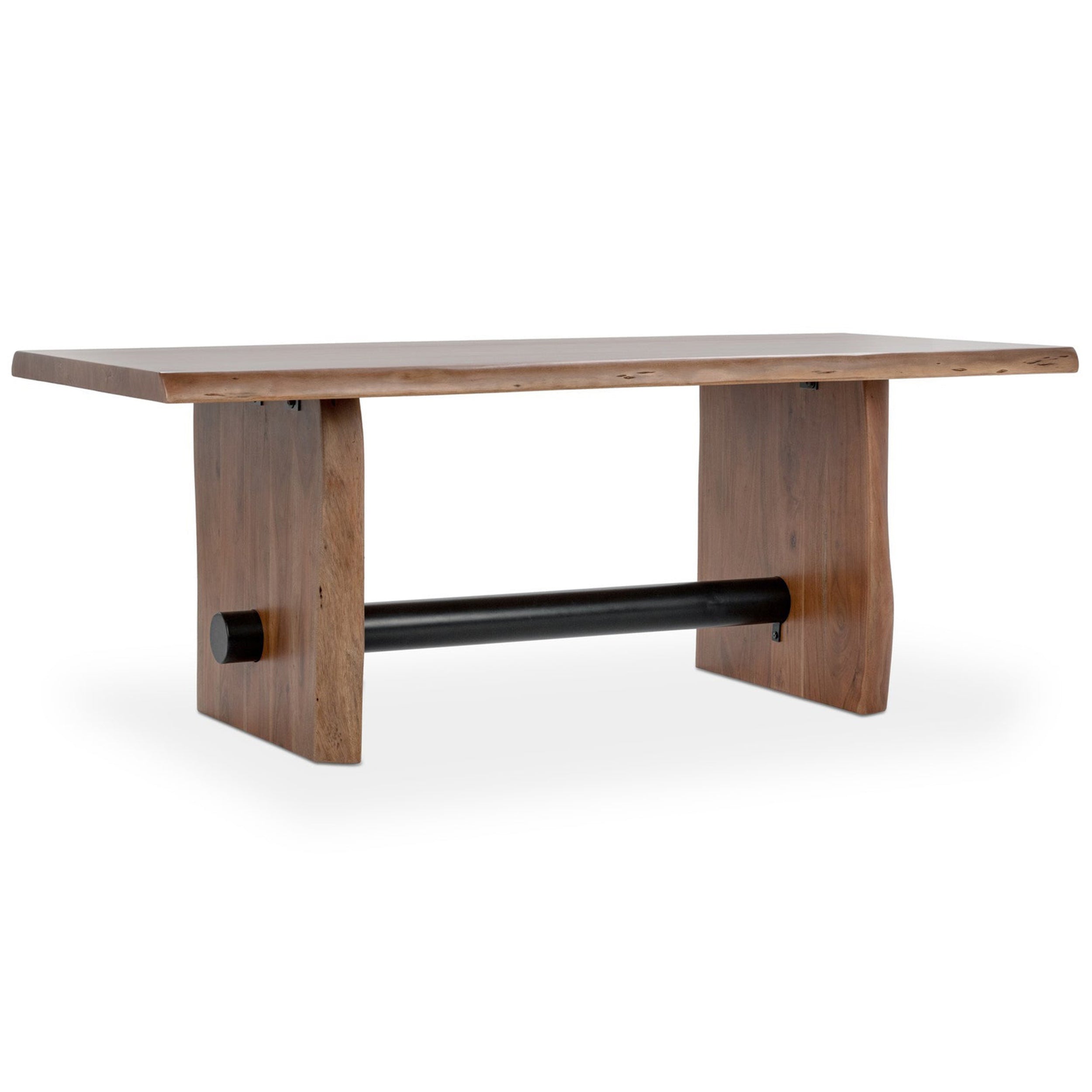 Brinton Live Edge Dining Table, Natural