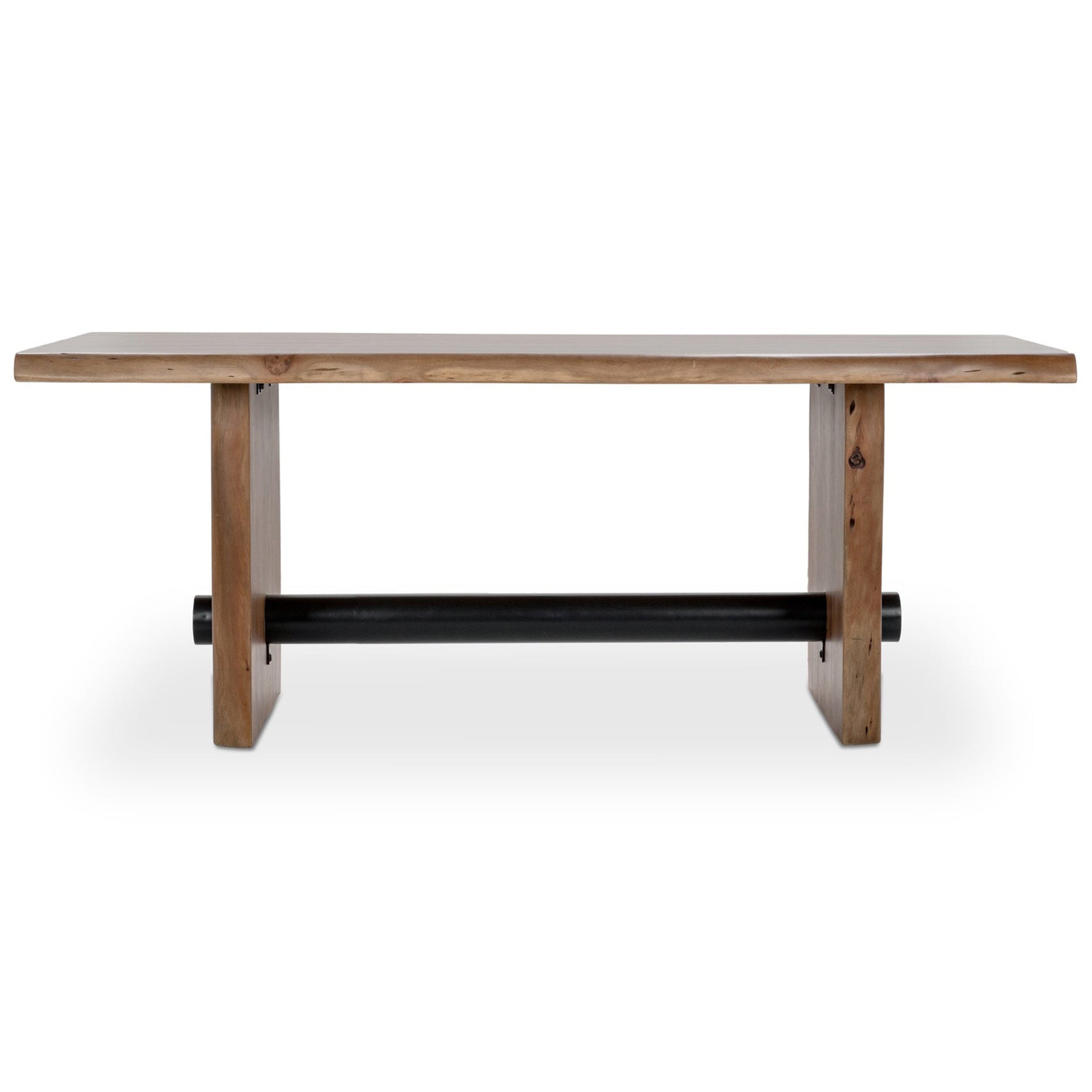 Brinton Live Edge Dining Table, Natural