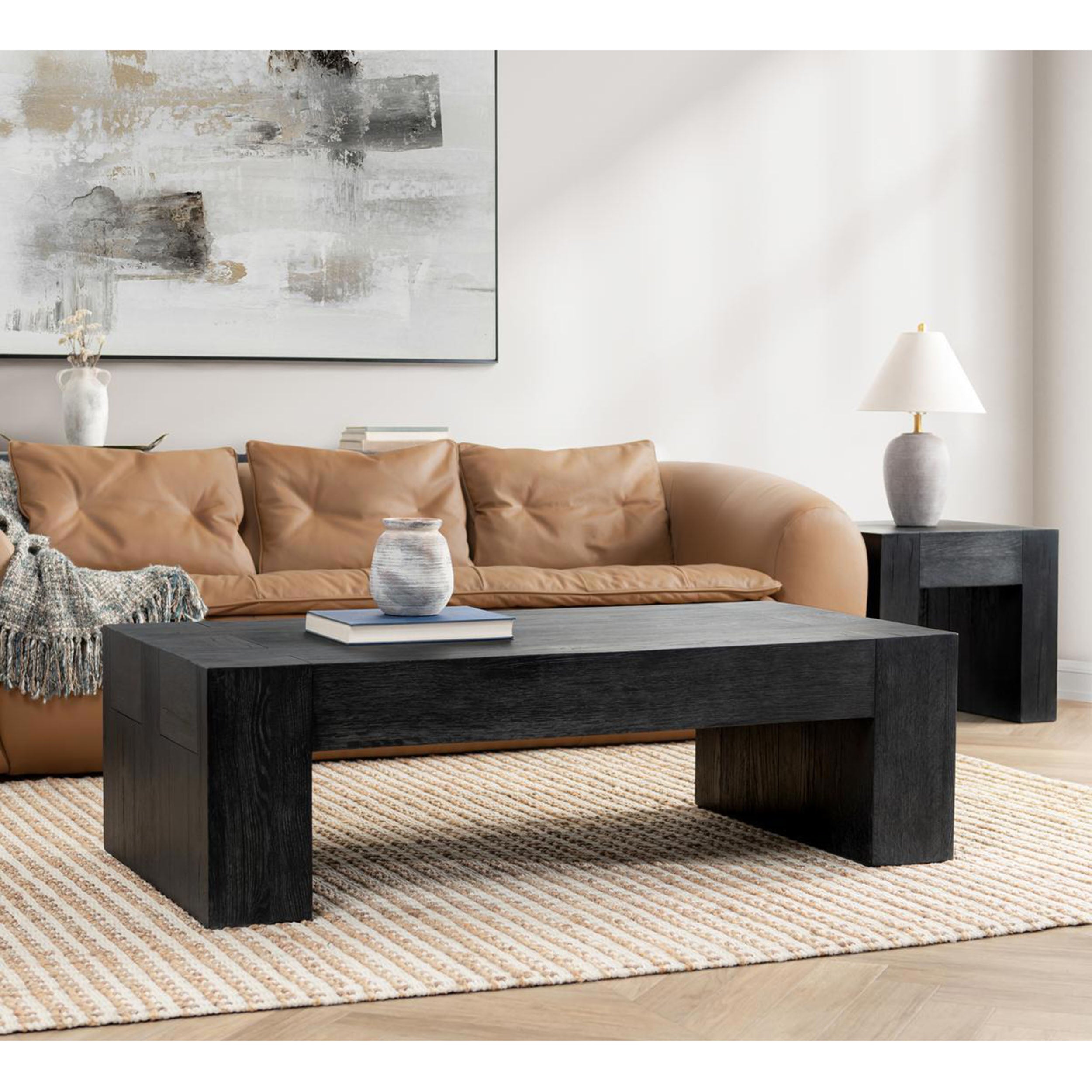 Bristol Coffee Table, Aged Black