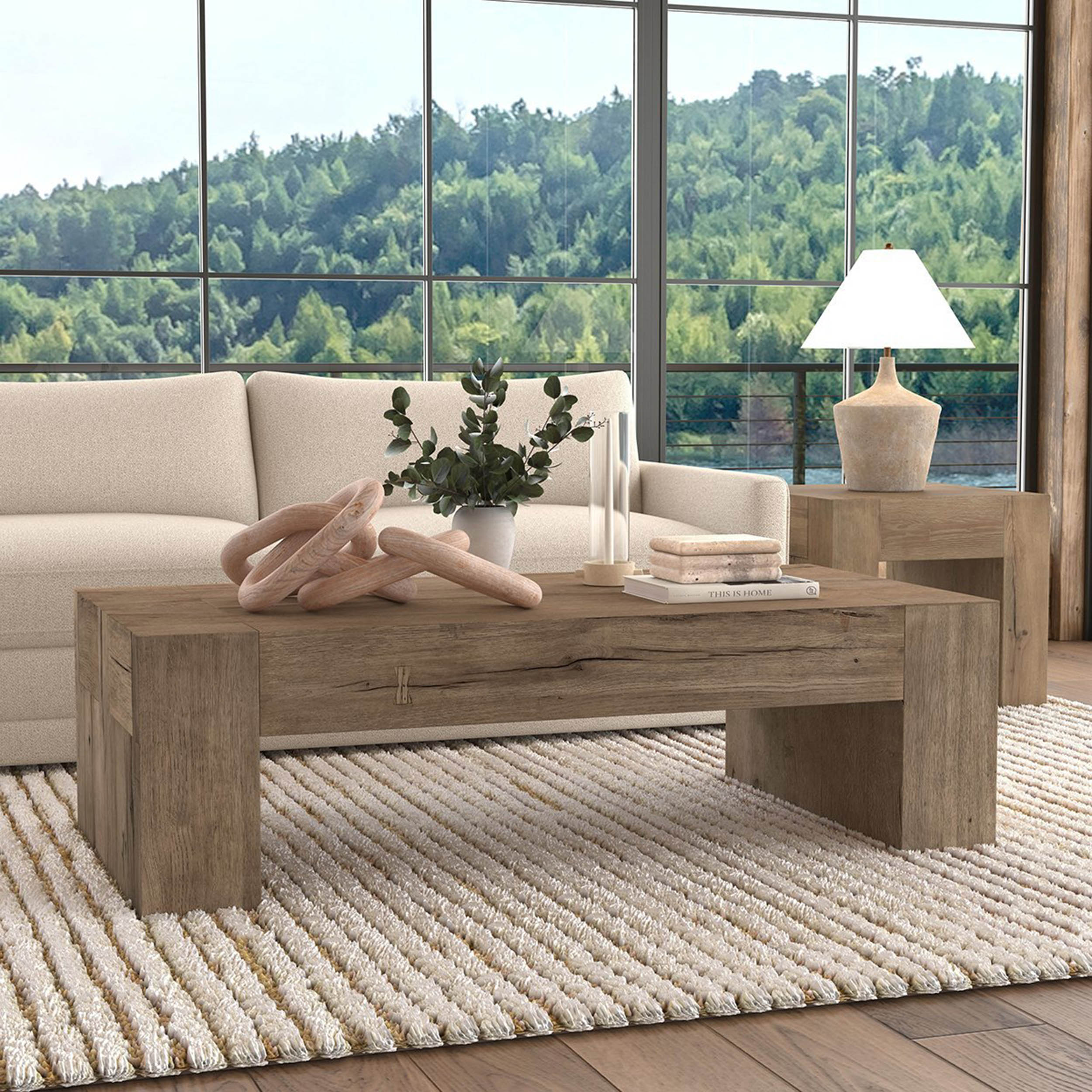 Bristol Coffee Table, Cafe Brown
