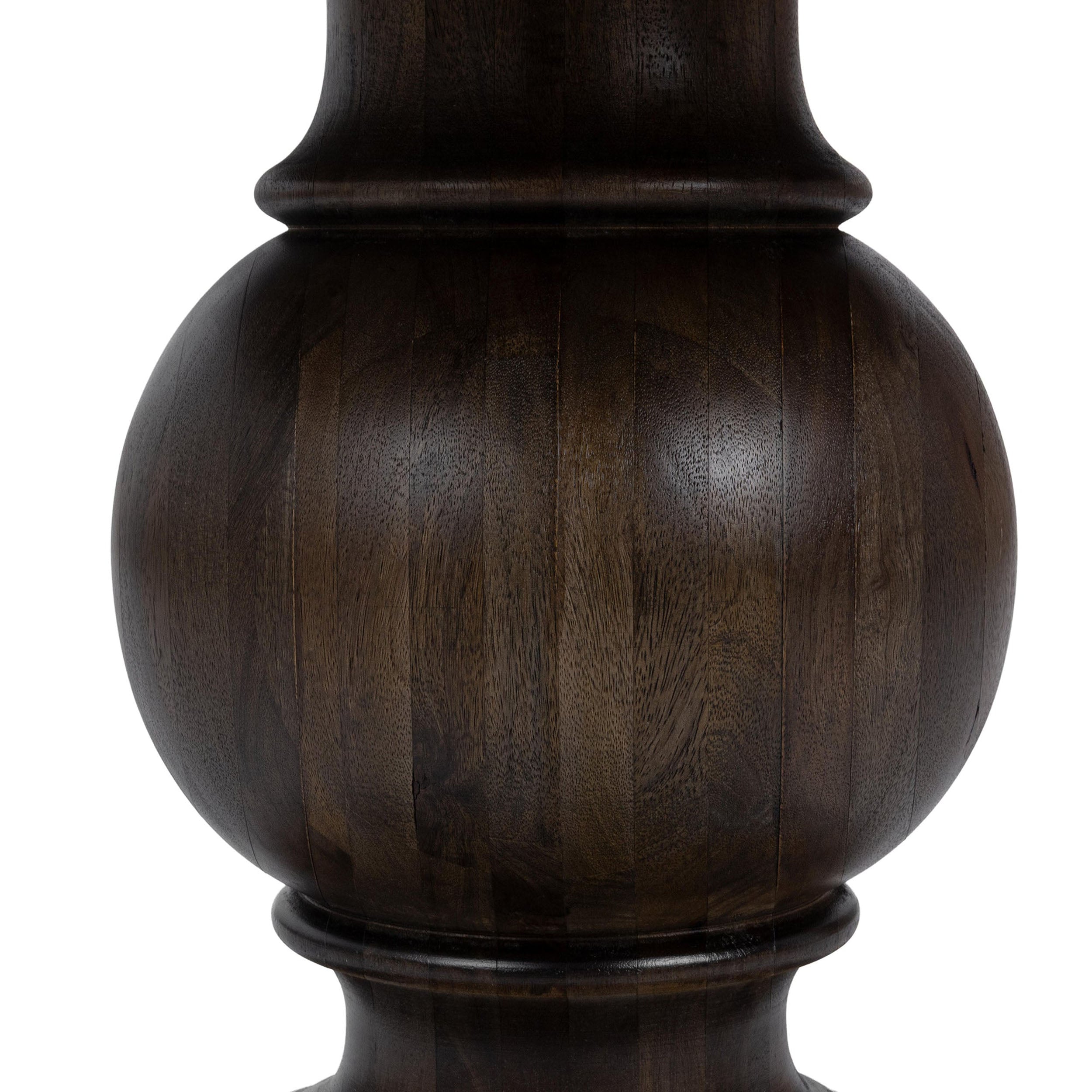 Brookside Solid Wood Dining Table, Cocoa Brown