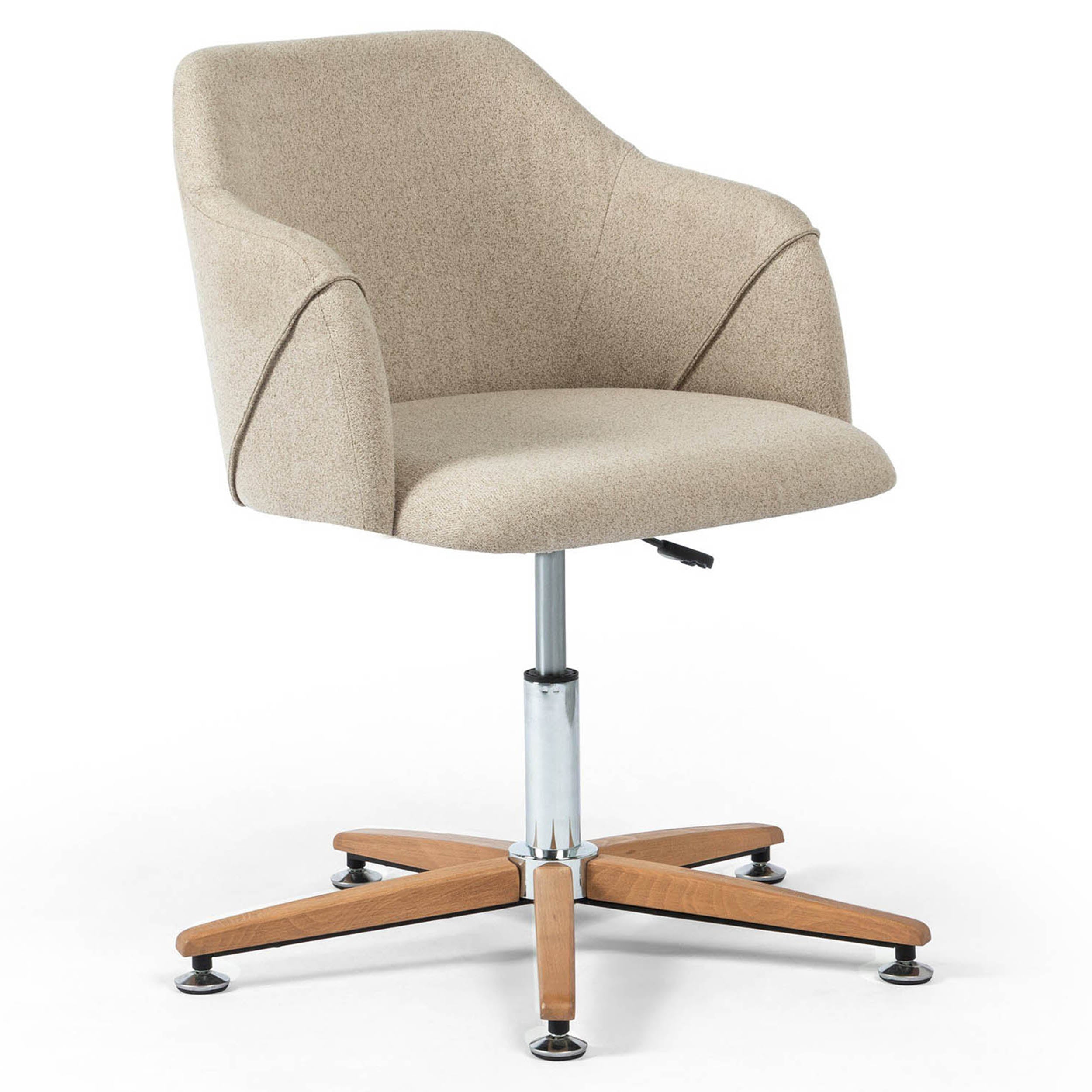 Edna Desk Chair, Fedora Oatmeal