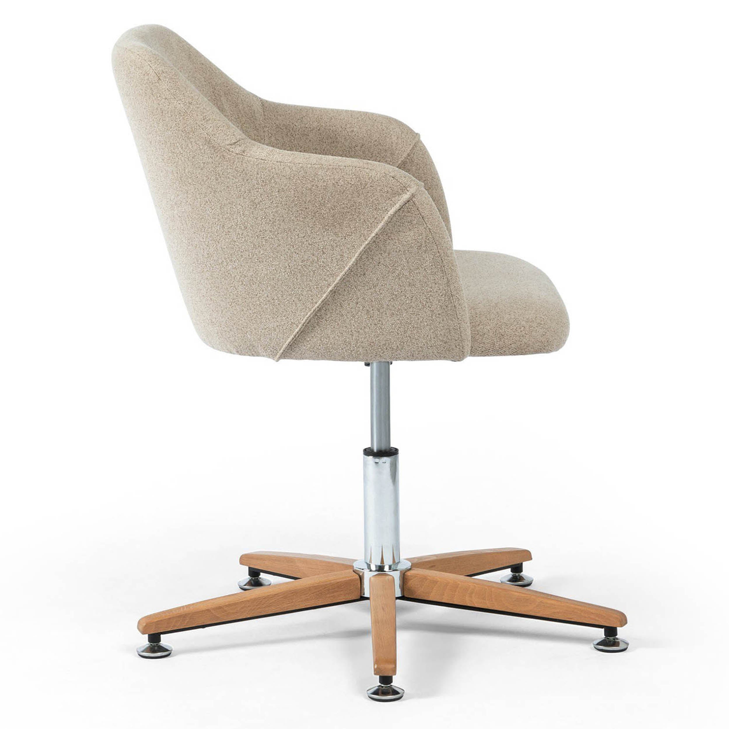 Edna Desk Chair, Fedora Oatmeal