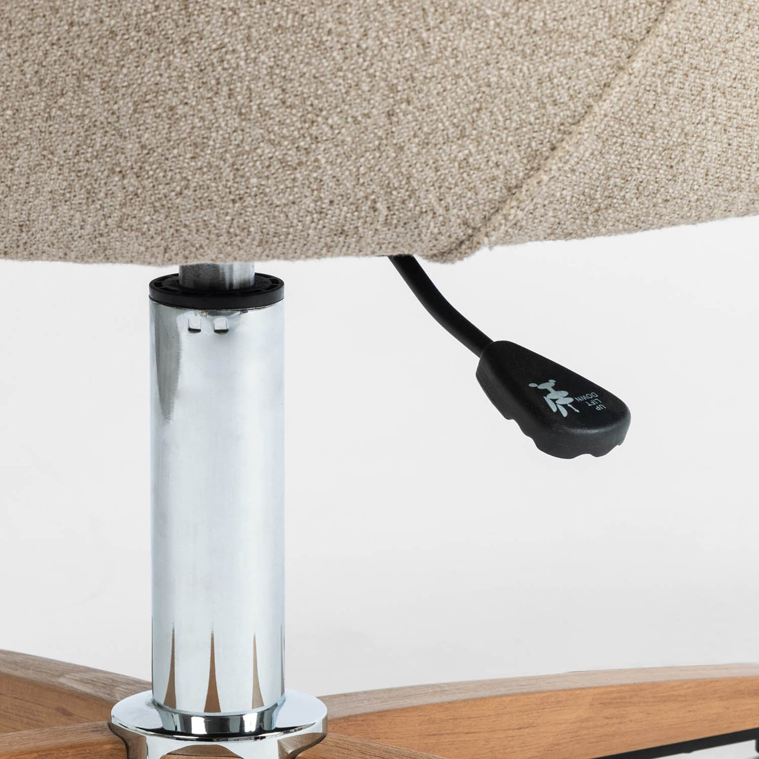 Edna Desk Chair, Fedora Oatmeal