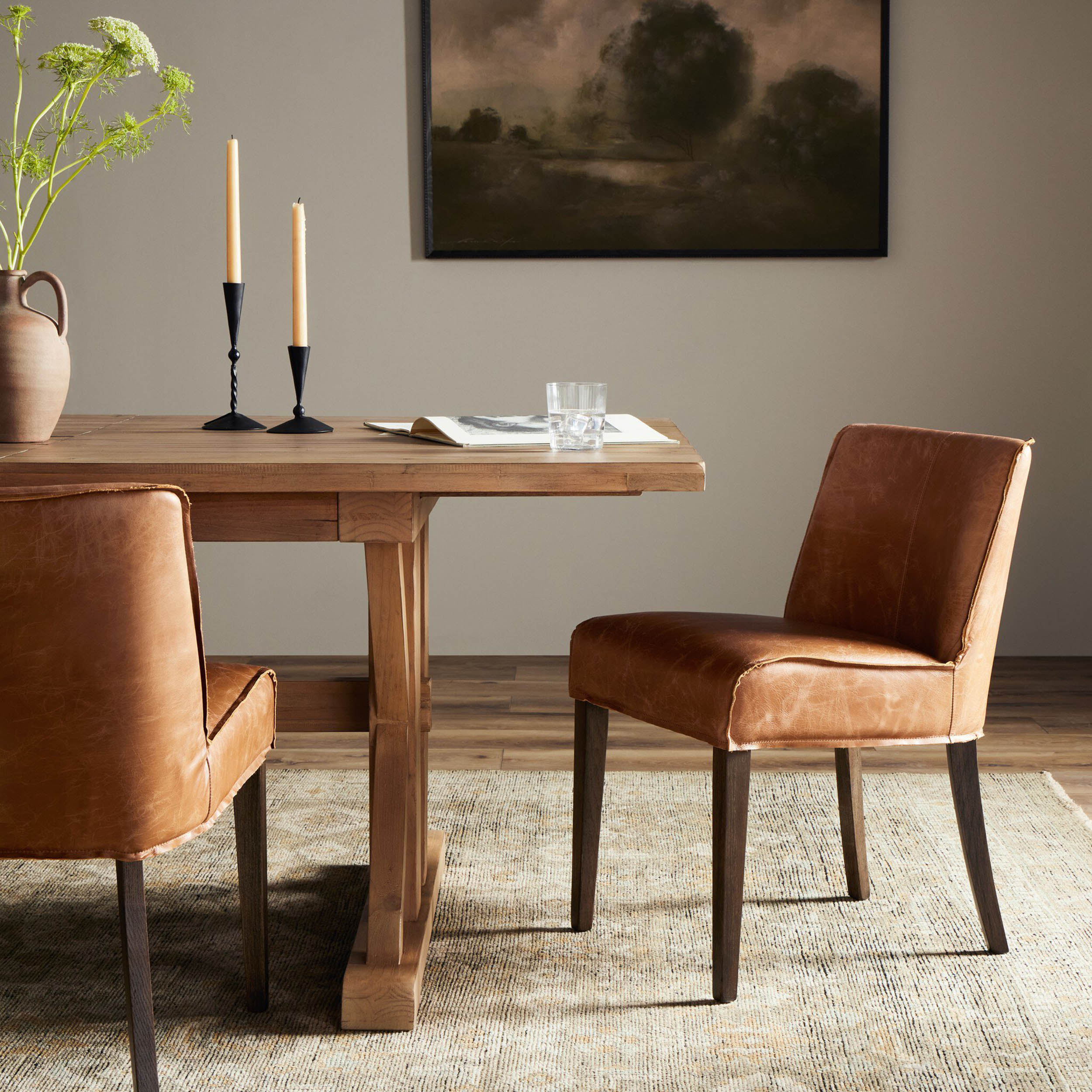 Aria Dining Chair, Sienna Chestnut