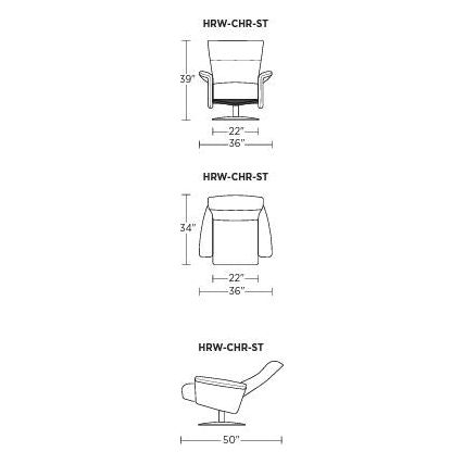 American Leather Harlowe Recliner