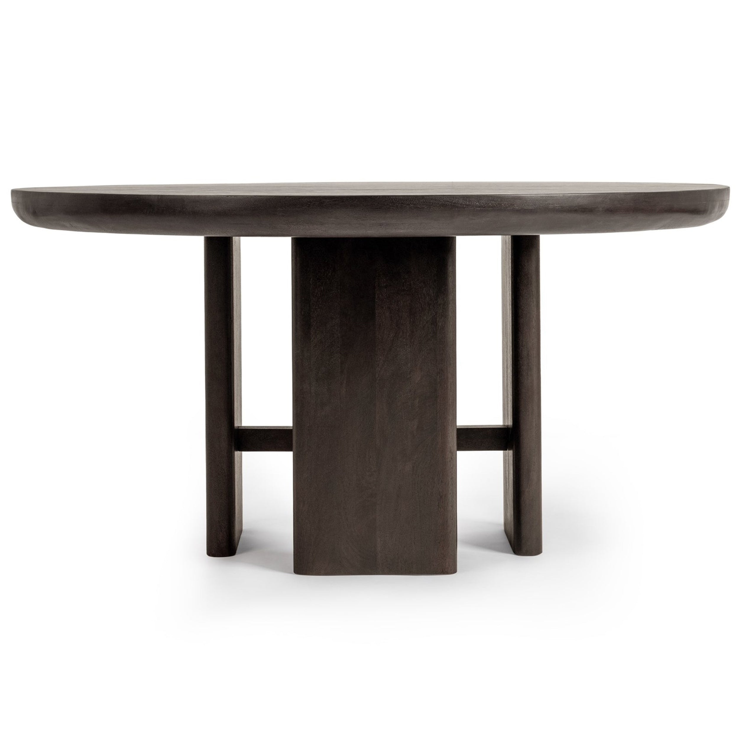 Celedon 60" round Dining Table, Truffle Roast