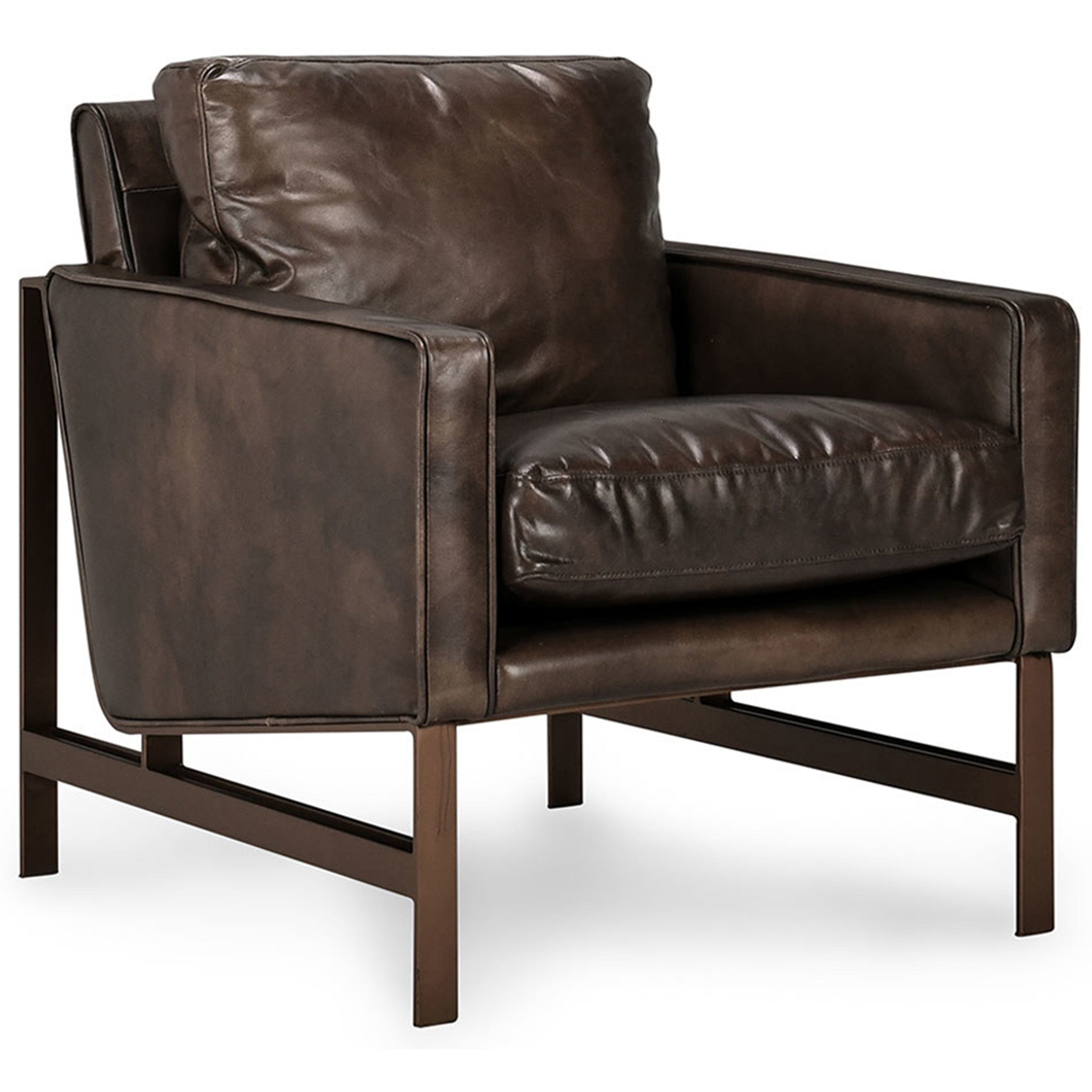 Chazzie Club Chair, Truffle Brown