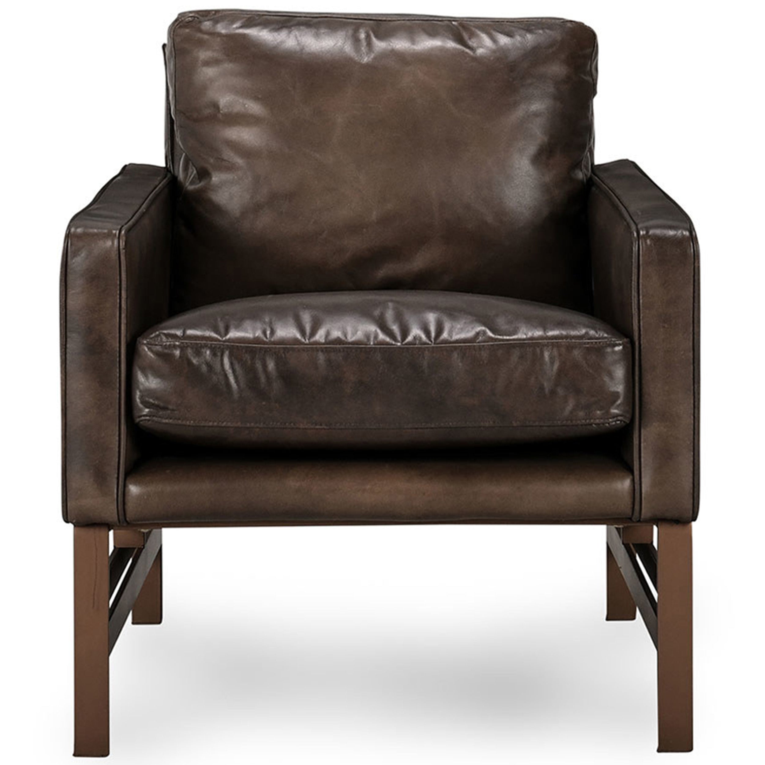 Chazzie Club Chair, Truffle Brown