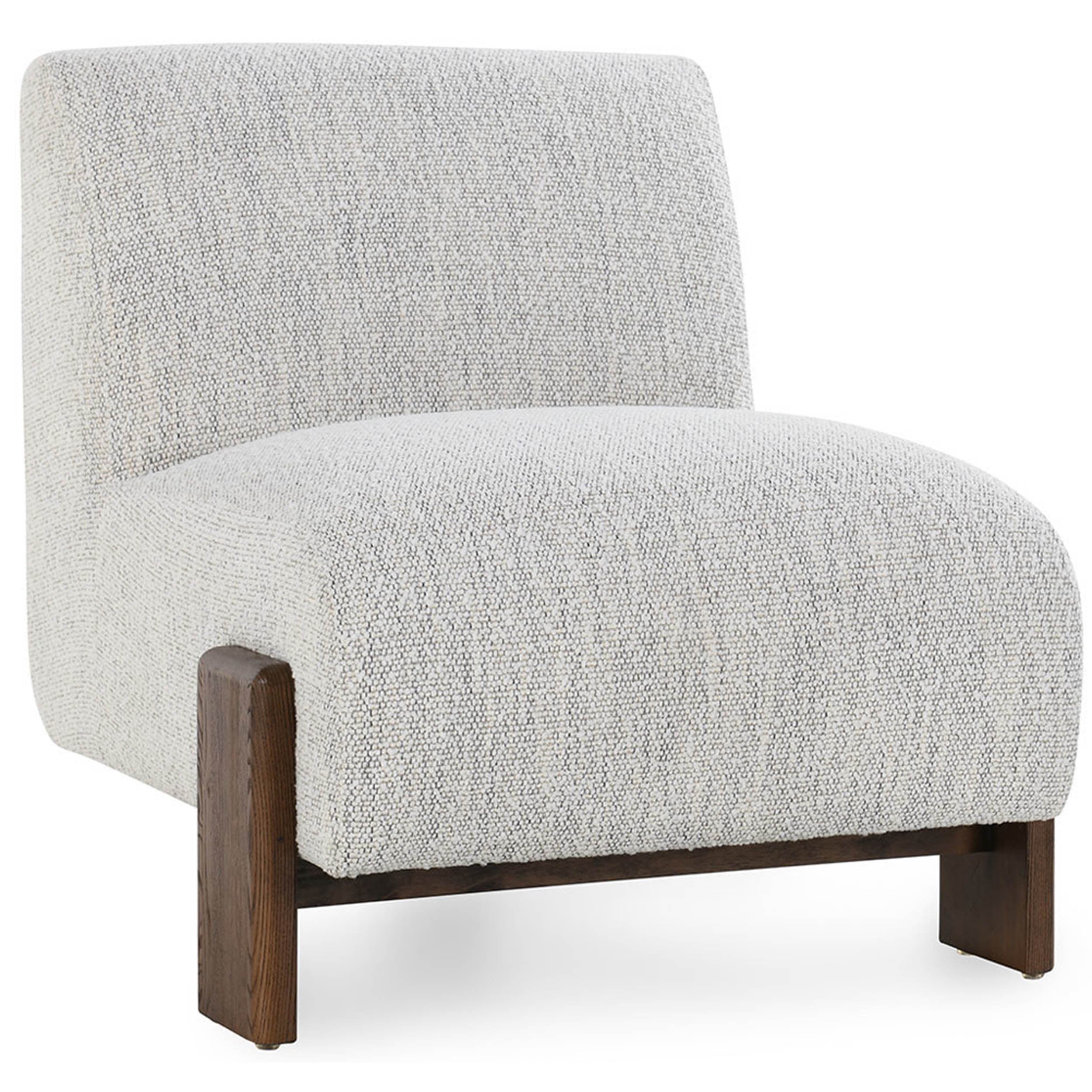 Chelsea Upholstered Accent Chair, Ivory
