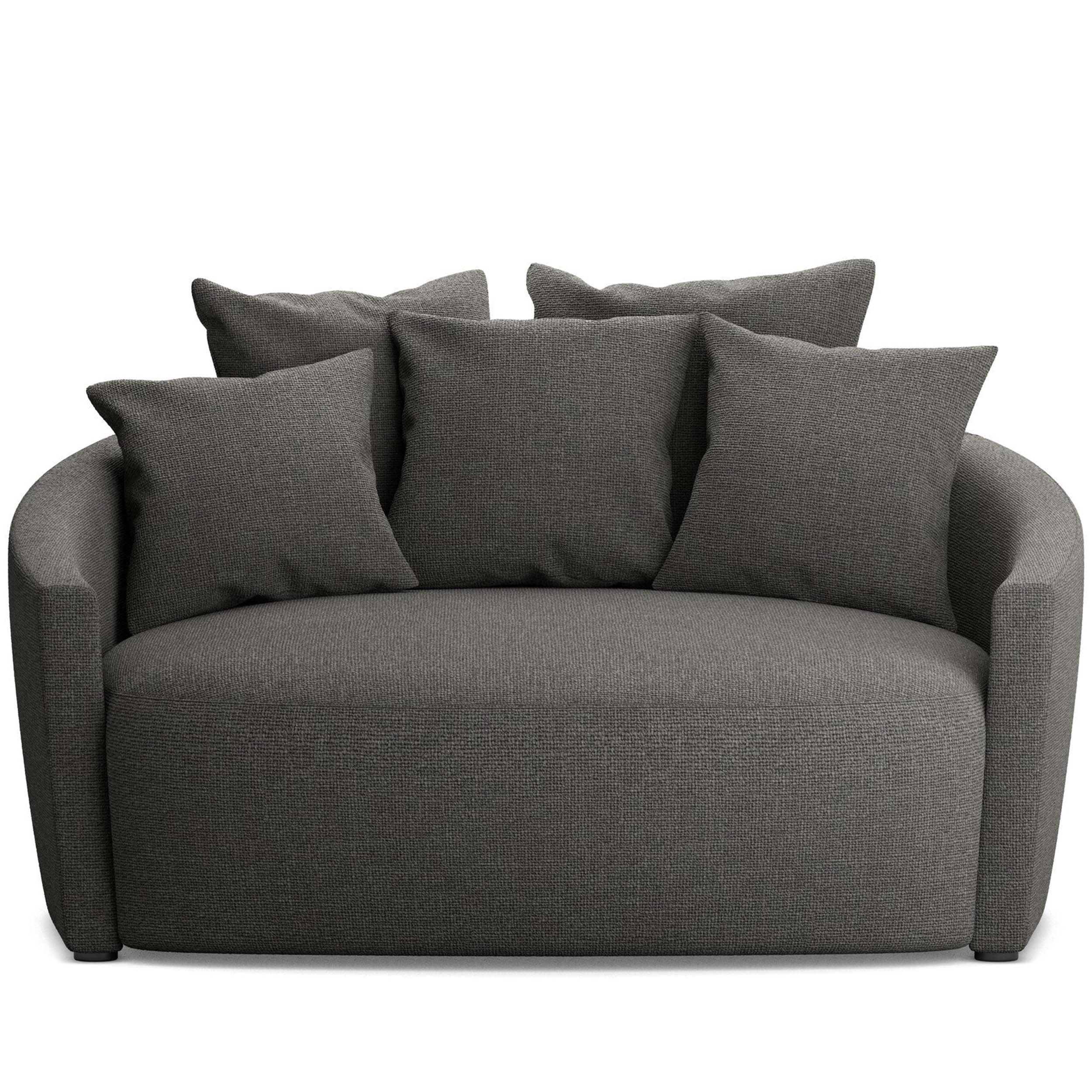 Chloe Media Lounger, Gibson Smoke