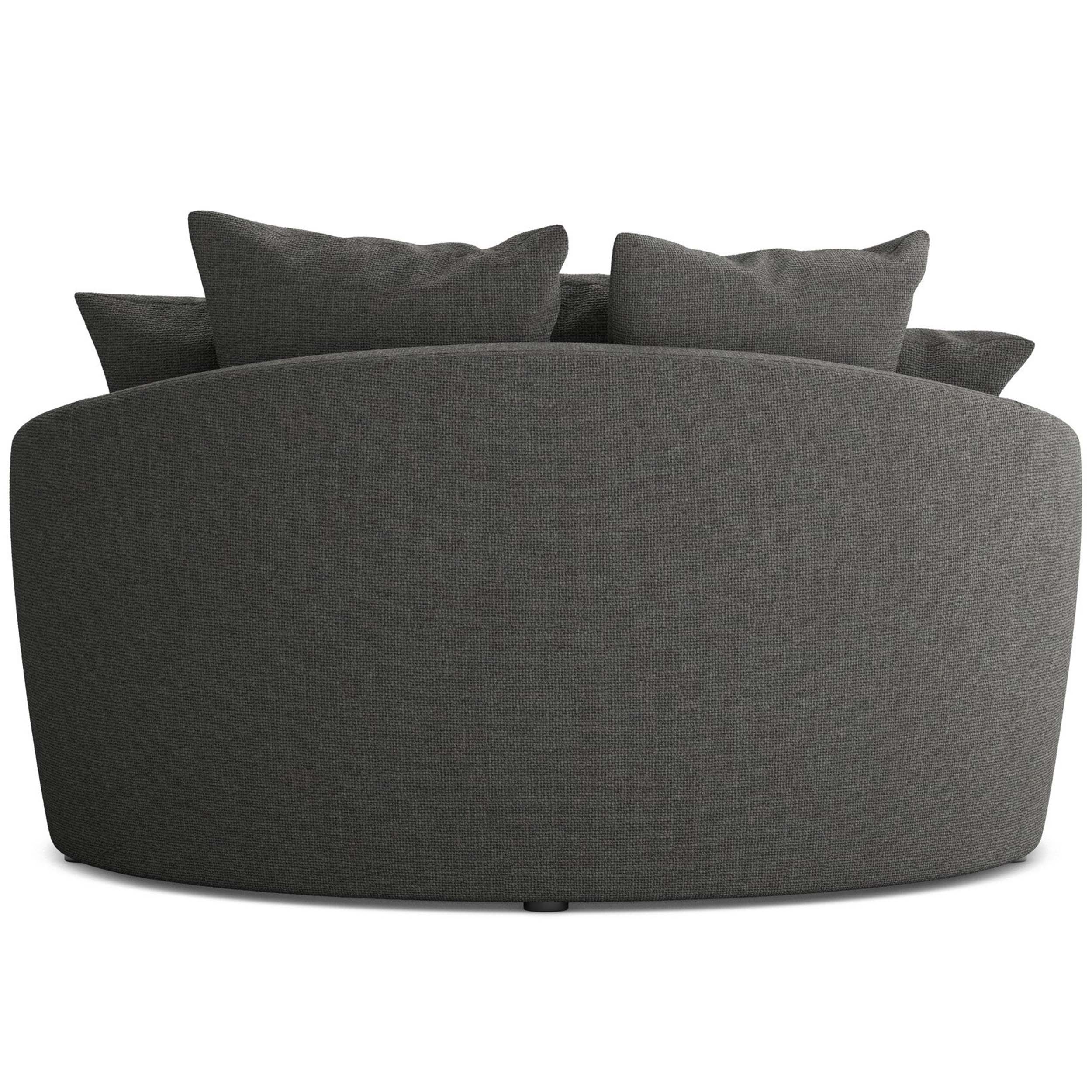 Chloe Media Lounger, Gibson Smoke