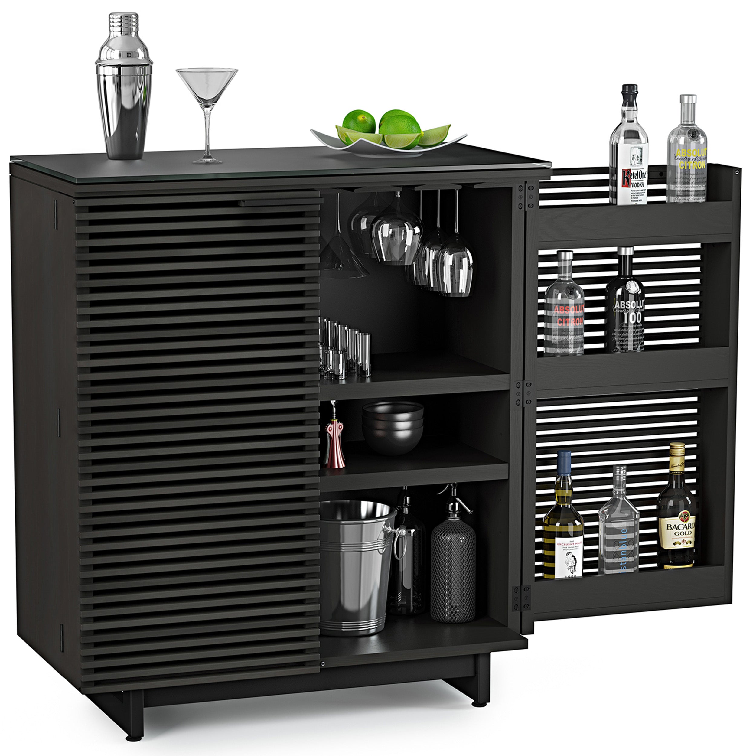 Corridor Bar 5620, Charcoal Stained Ash