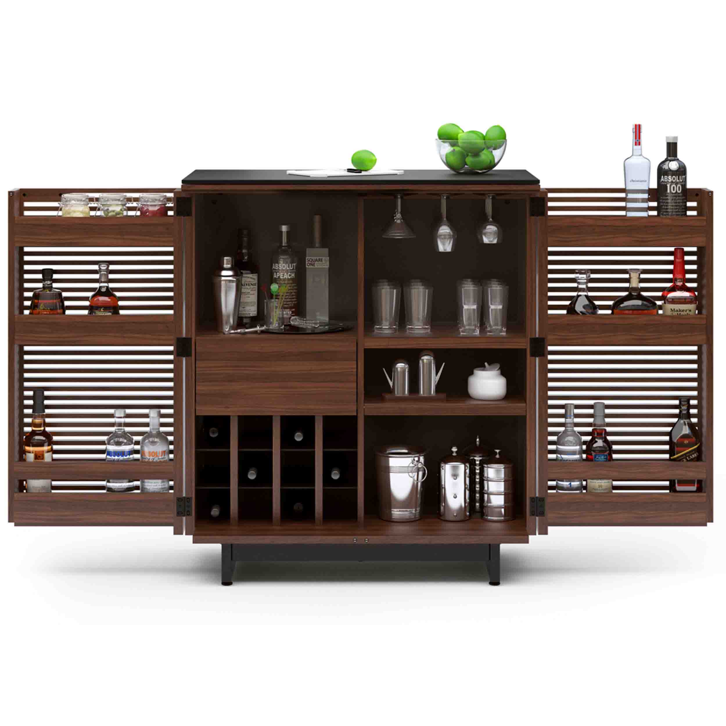 Corridor Bar 5620, Chocolate Stained Walnut