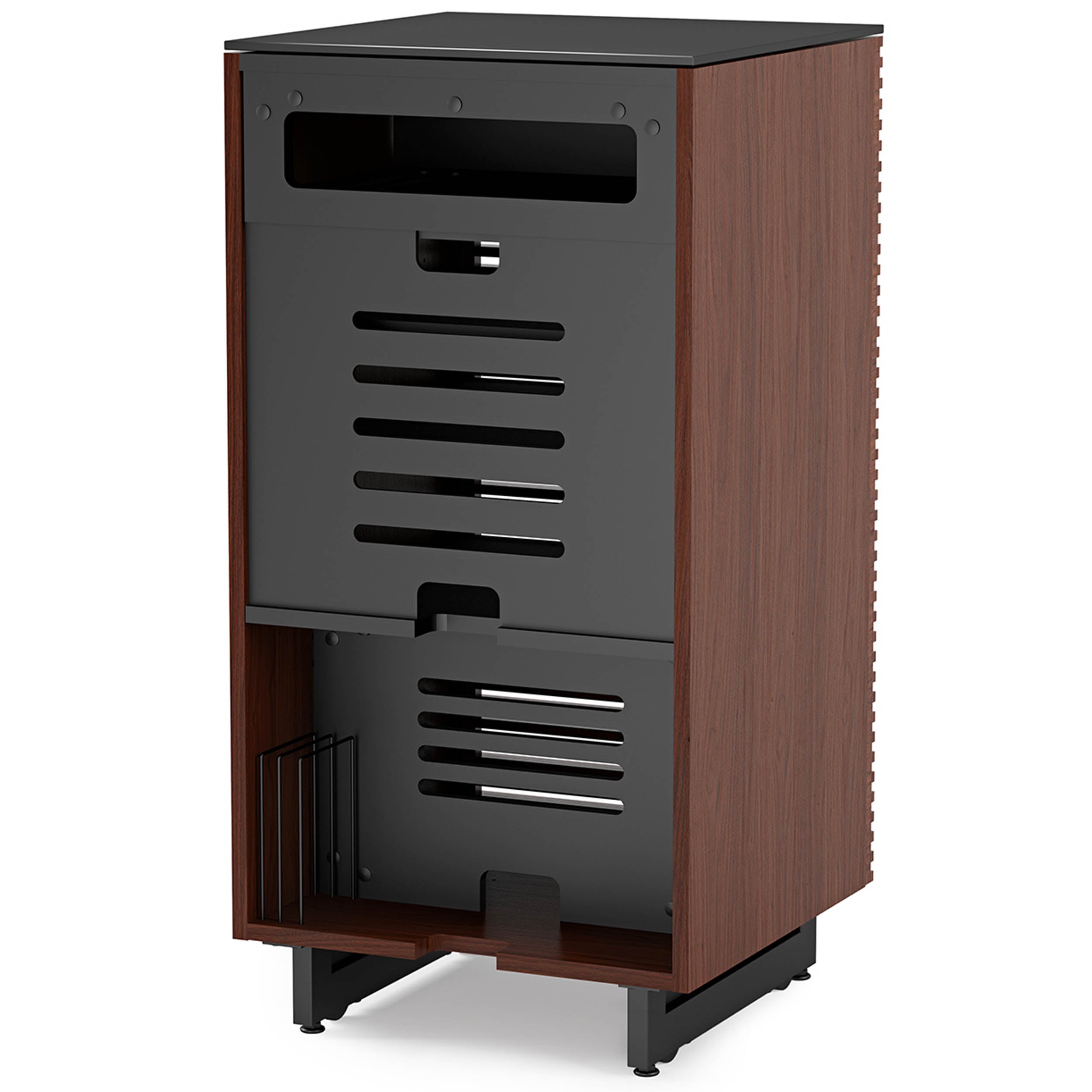 Corridor Media 8172, Chocolate Stained Walnut