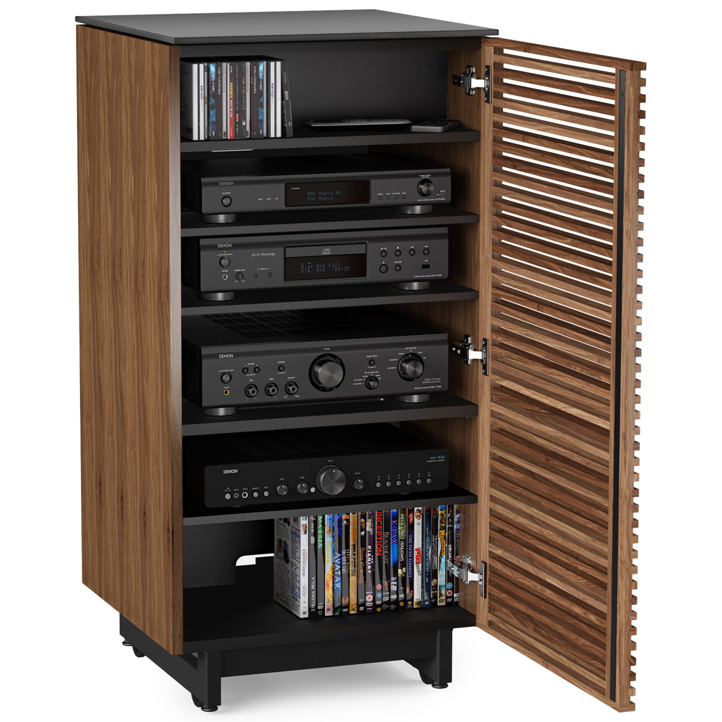 Corridor Media 8172, Natural Walnut