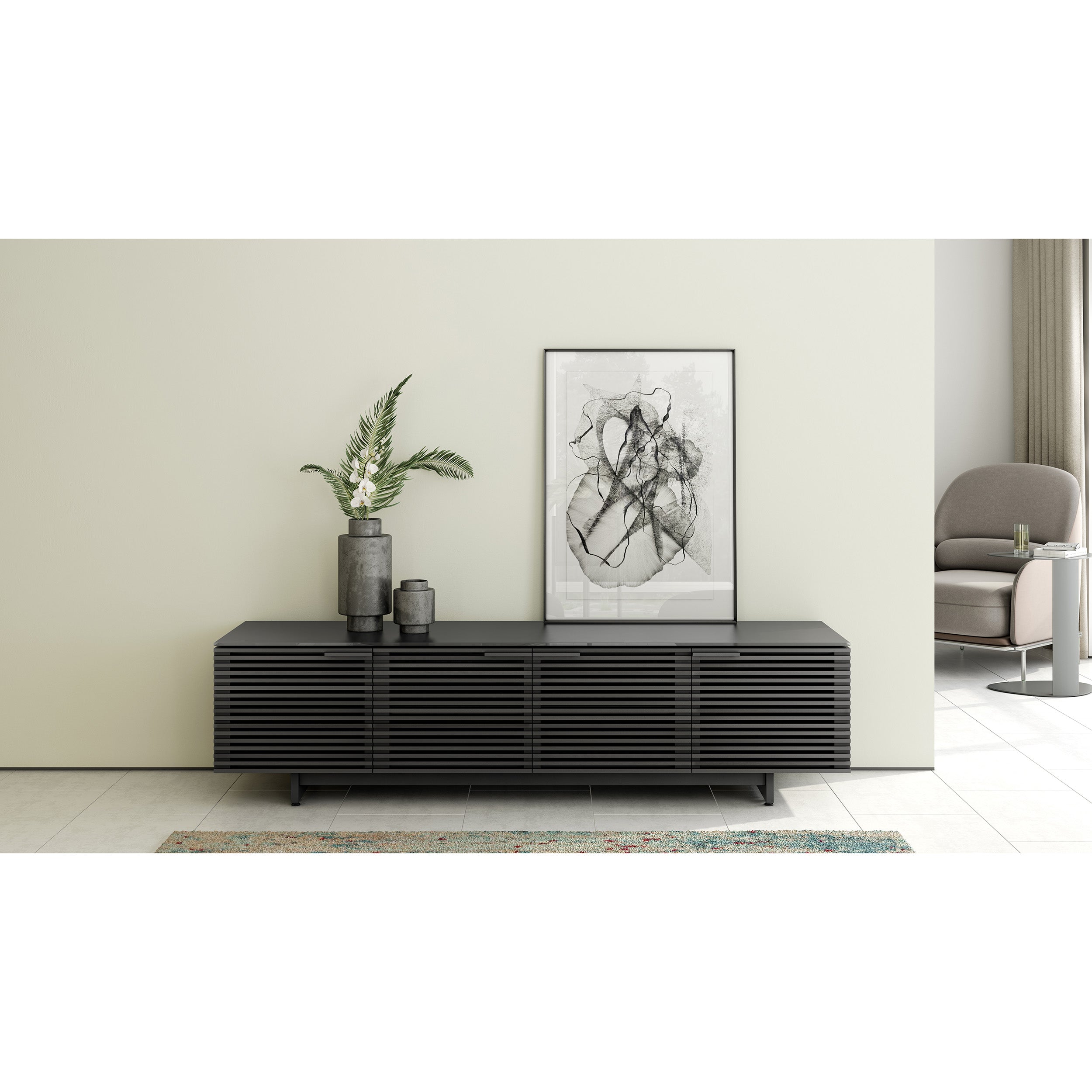 Corridor Media 8173, Charcoal Stained Ash