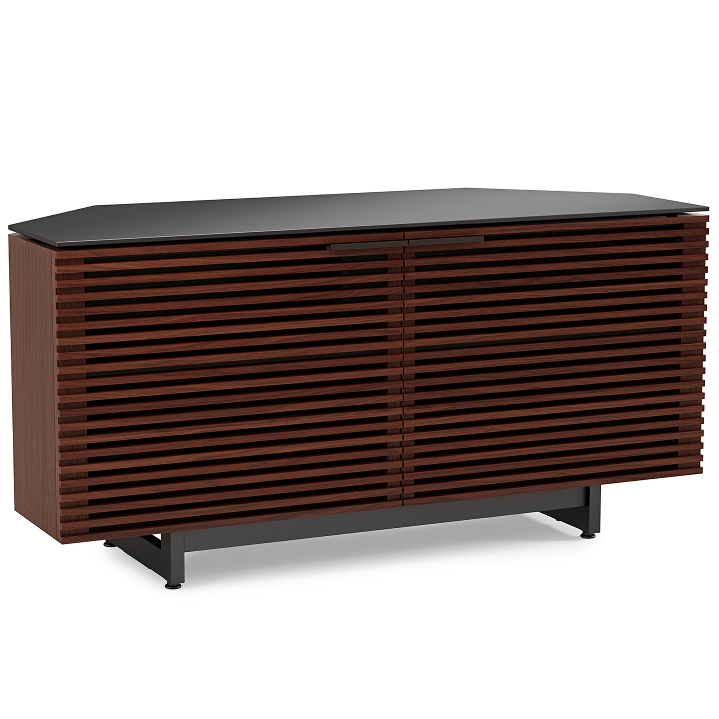 Corridor Media 8175, Chocolate Stained Walnut