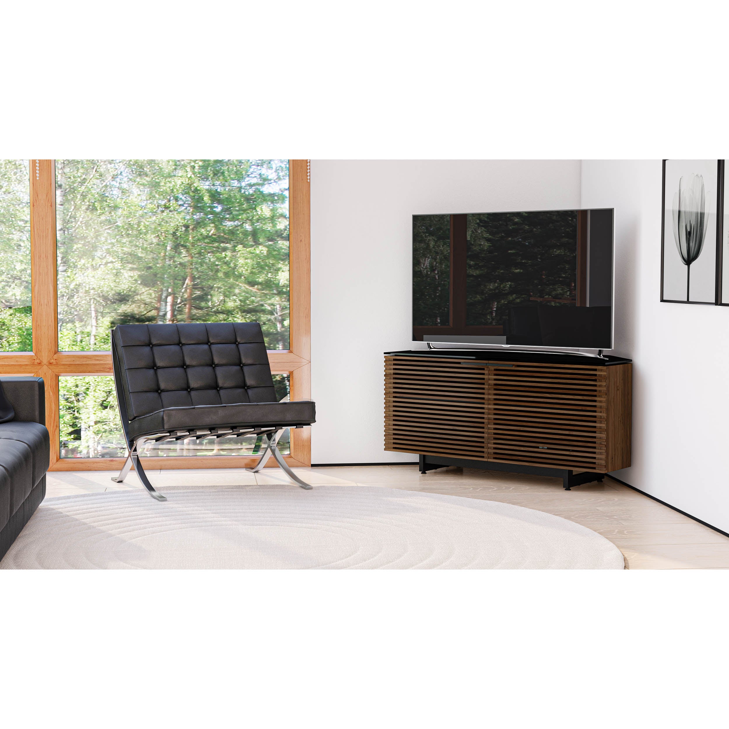Corridor Media 8175, Natural Walnut