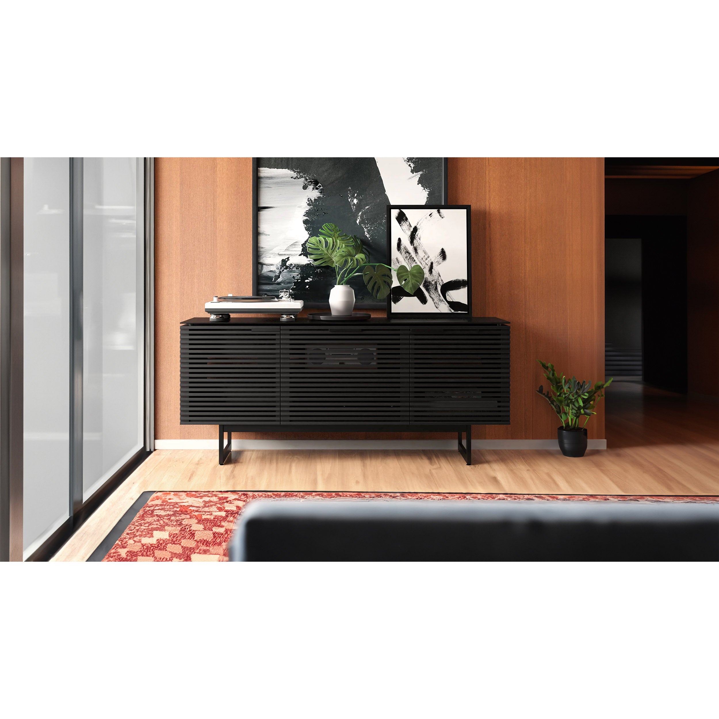 Corridor Media 8177, Charcoal Stained Ash