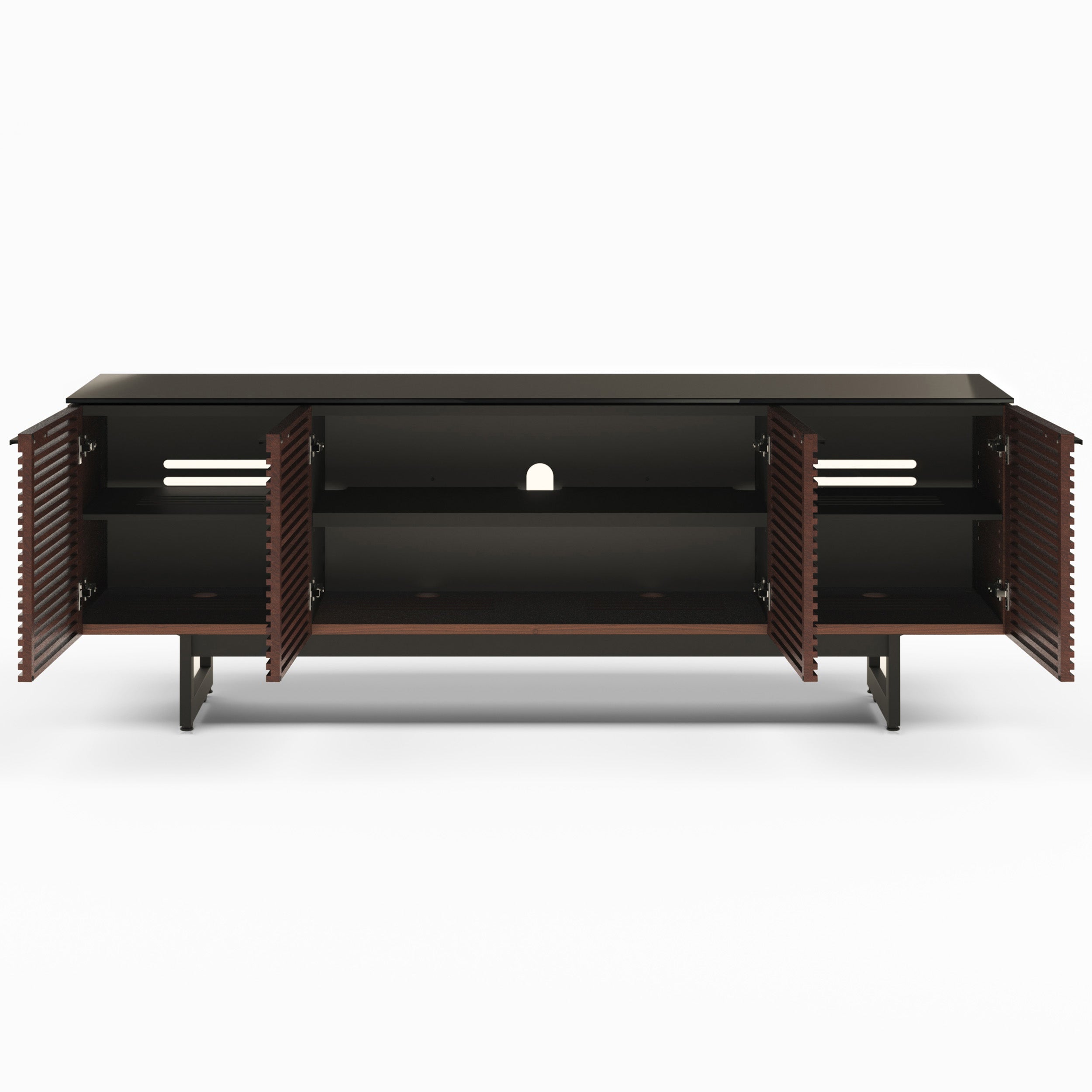 Corridor Media 8179, Chocolate Stained Walnut