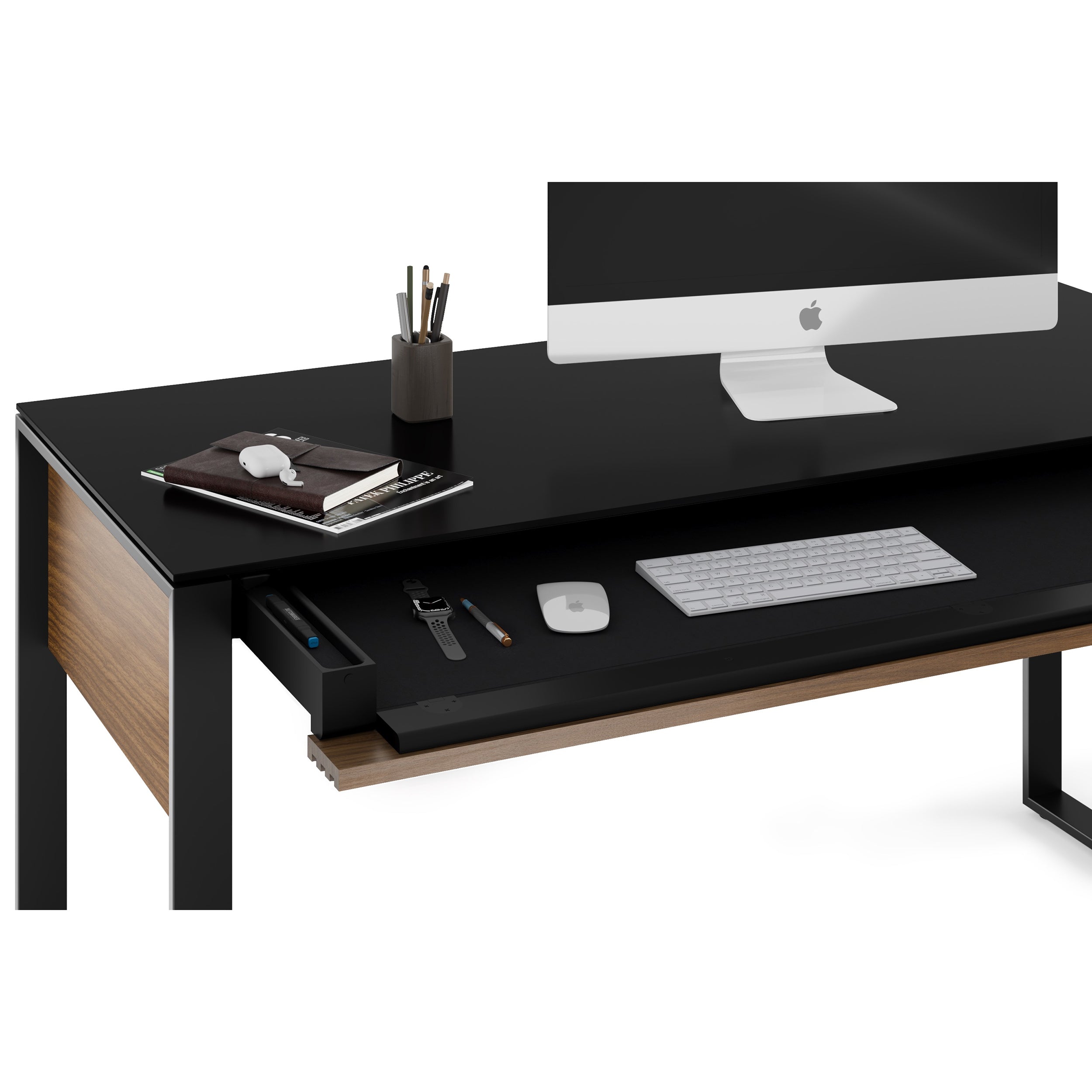 Corridor Office 6501, Natural Walnut