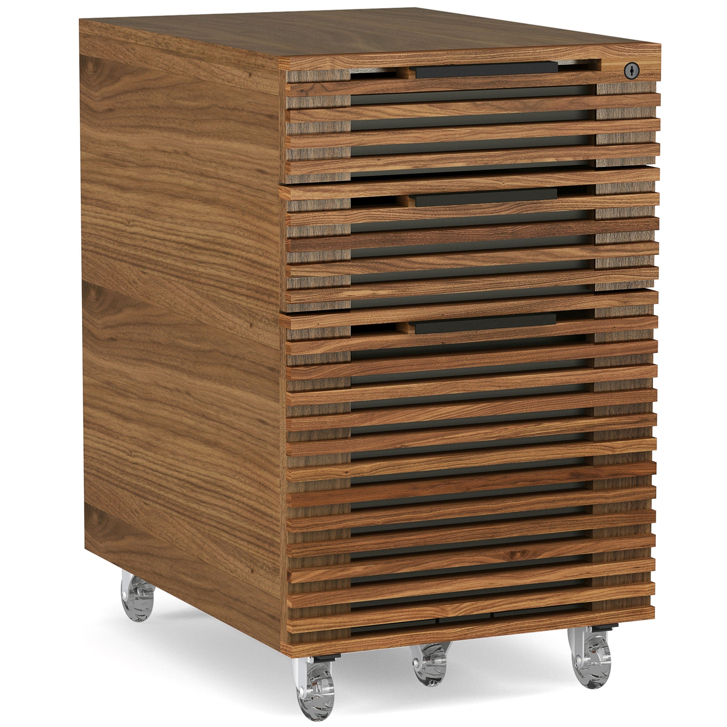 Corridor Office 6507, Natural Walnut