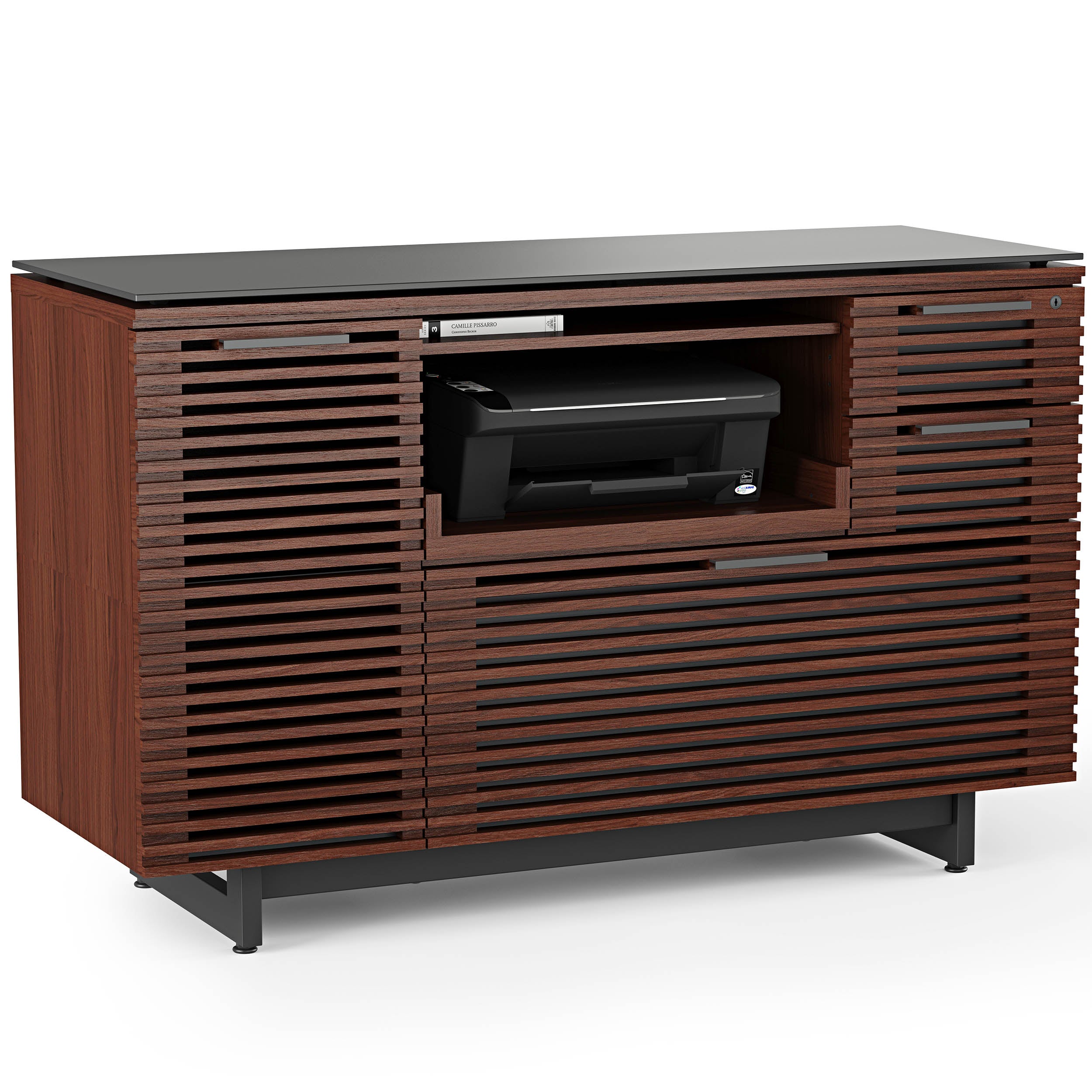 Corridor Office 6520, Chocolate Stained Walnut