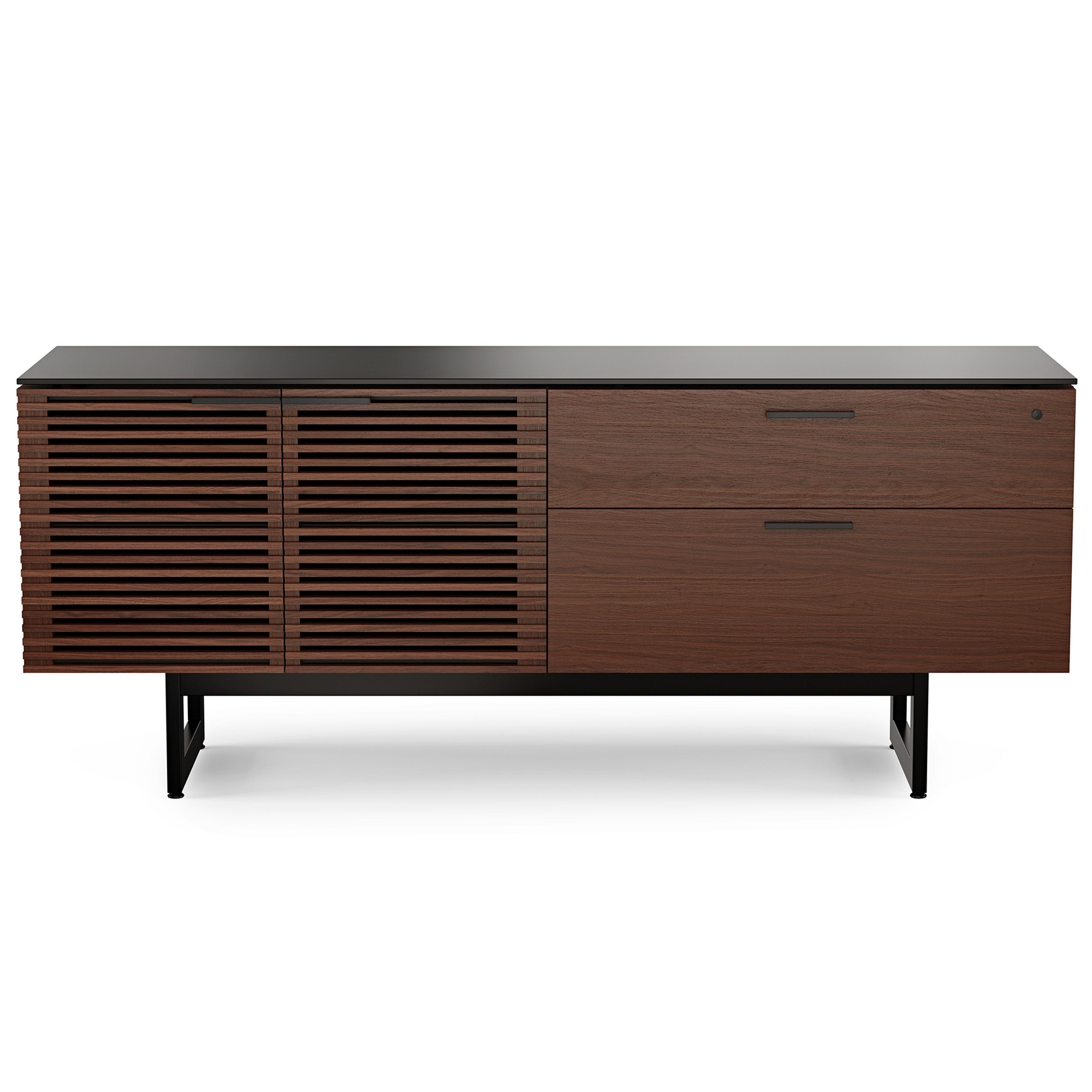 Corridor Office 6529, Chocolate Stained Walnut