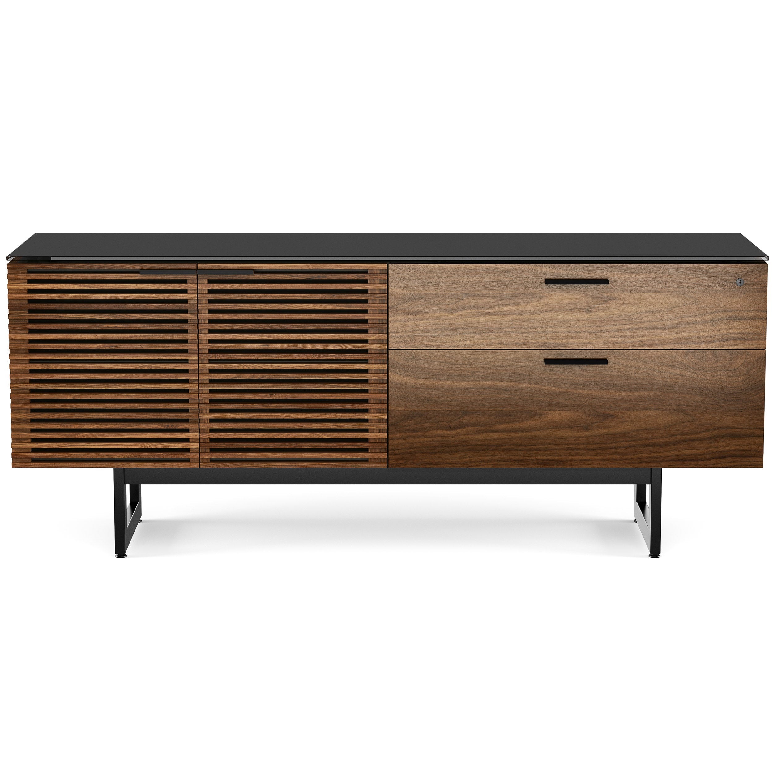 Corridor Office 6529, Natural Walnut