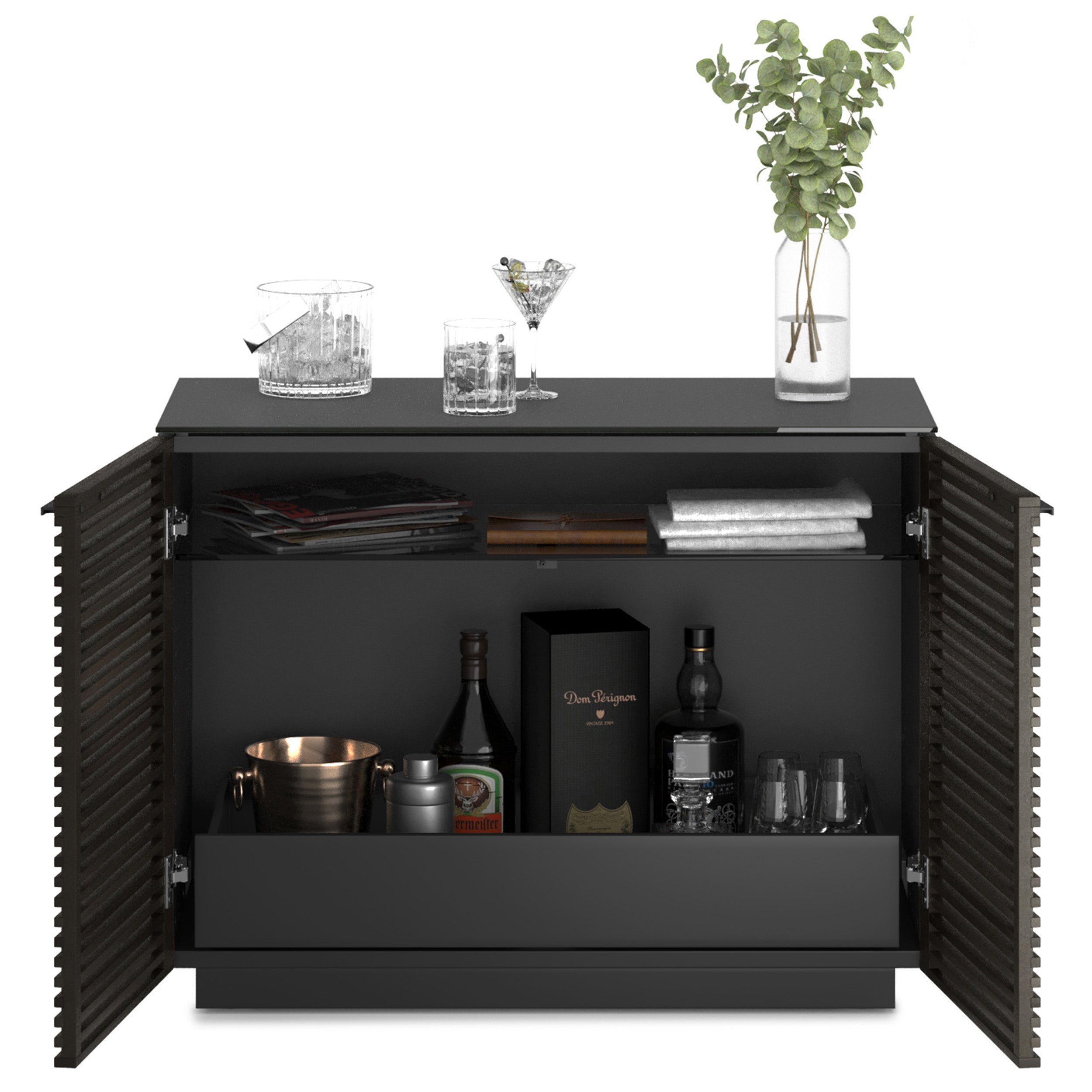 Corridor Storage 8108, Charcoal Stained Ash
