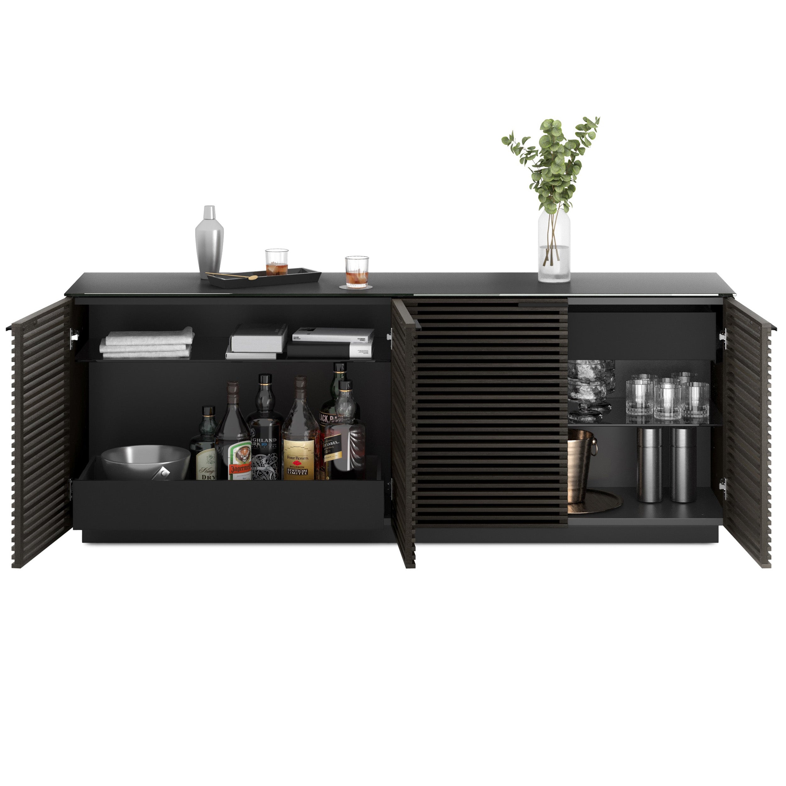 Corridor Storage 8109, Charcoal Stained Ash