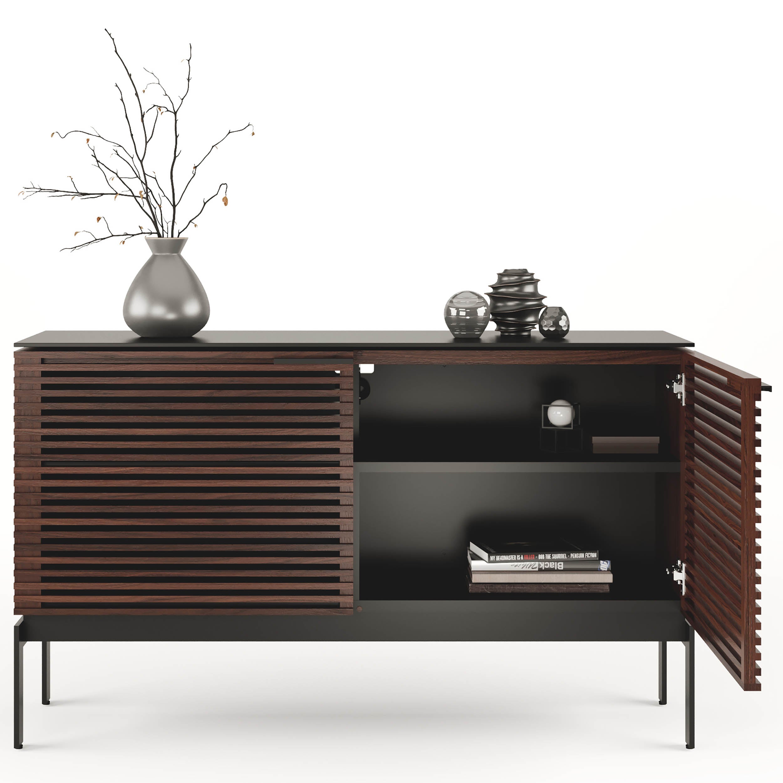Corridor Storage SV 7128, Chocolate Stained Walnut