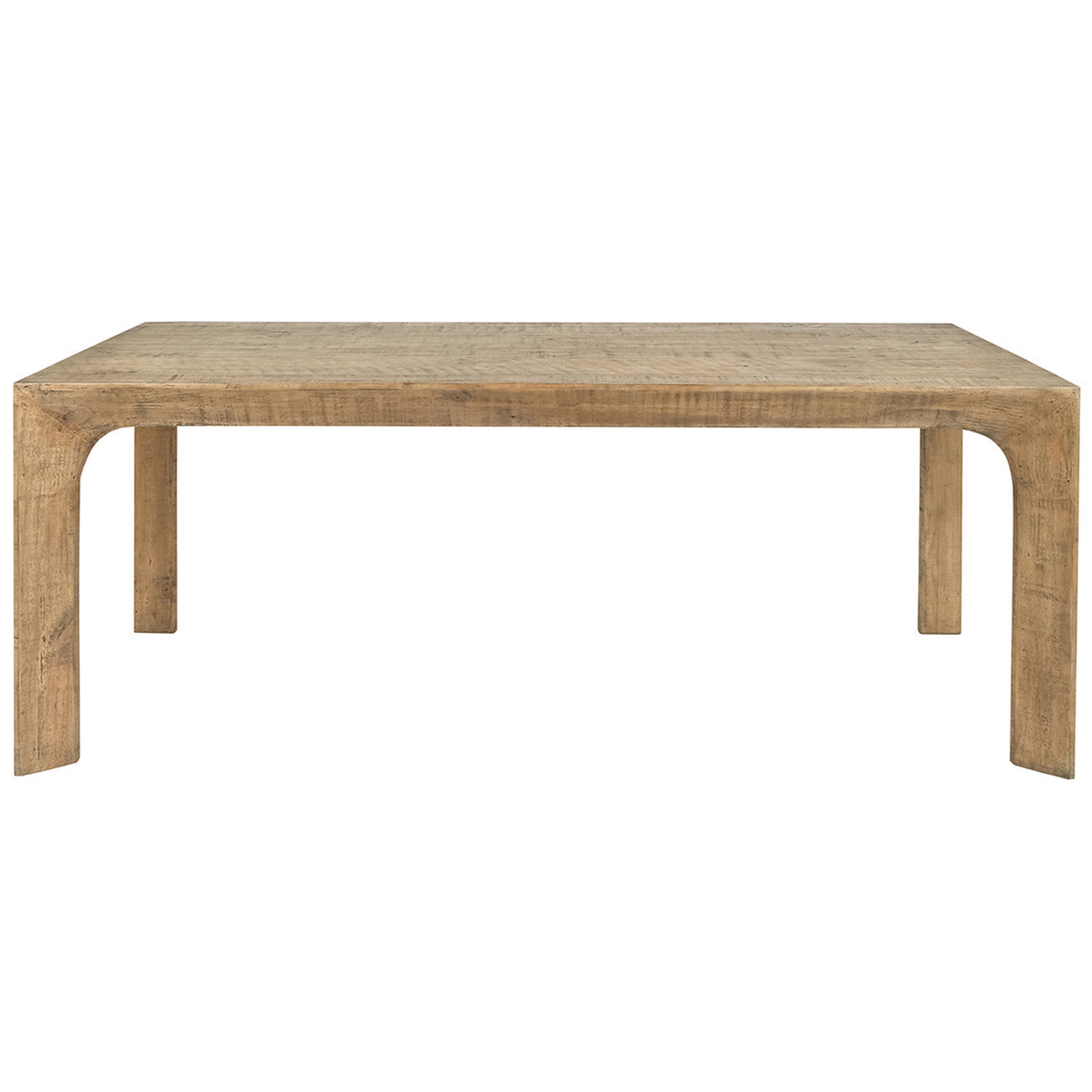 Crest Dining Table, Warm Natural