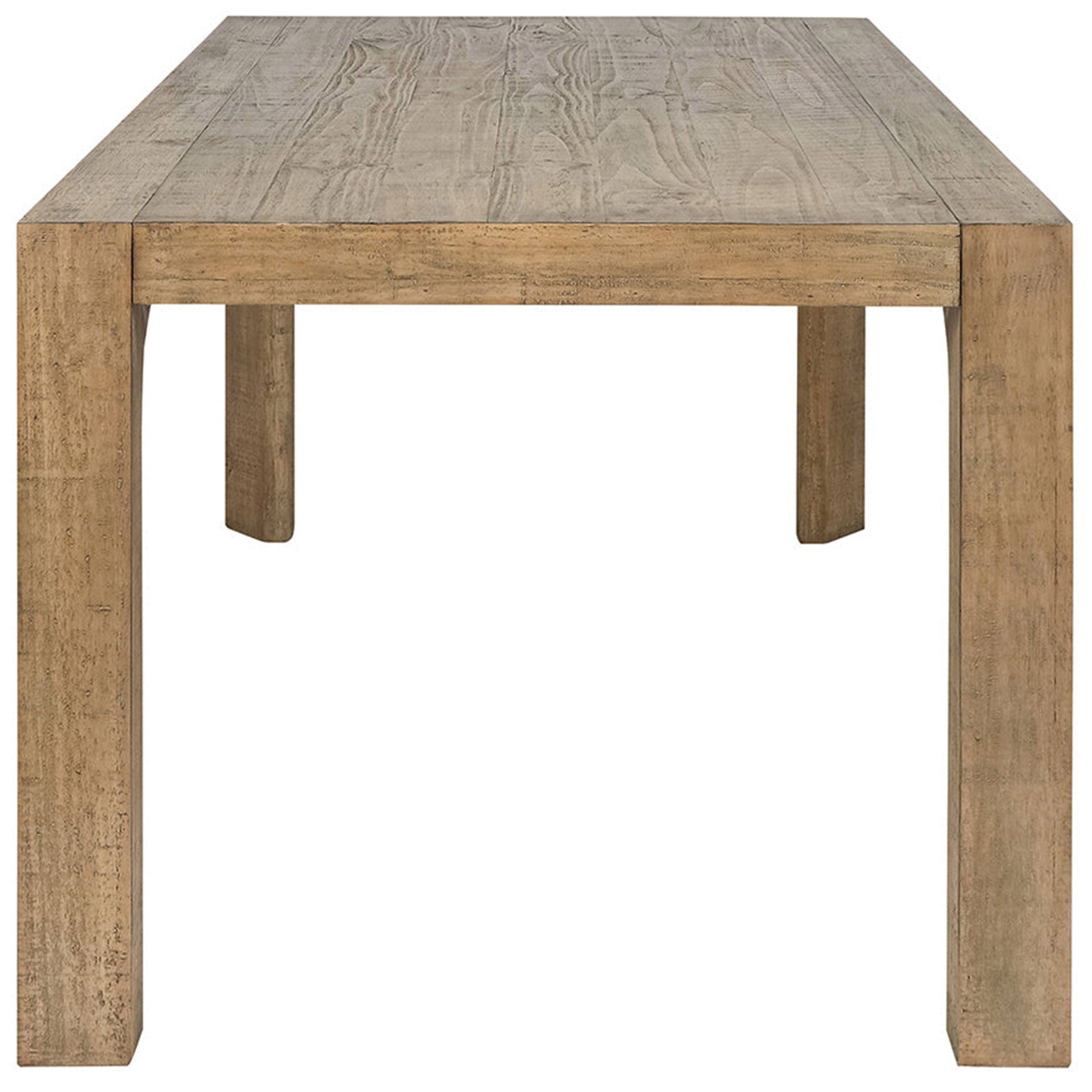 Crest Dining Table, Warm Natural