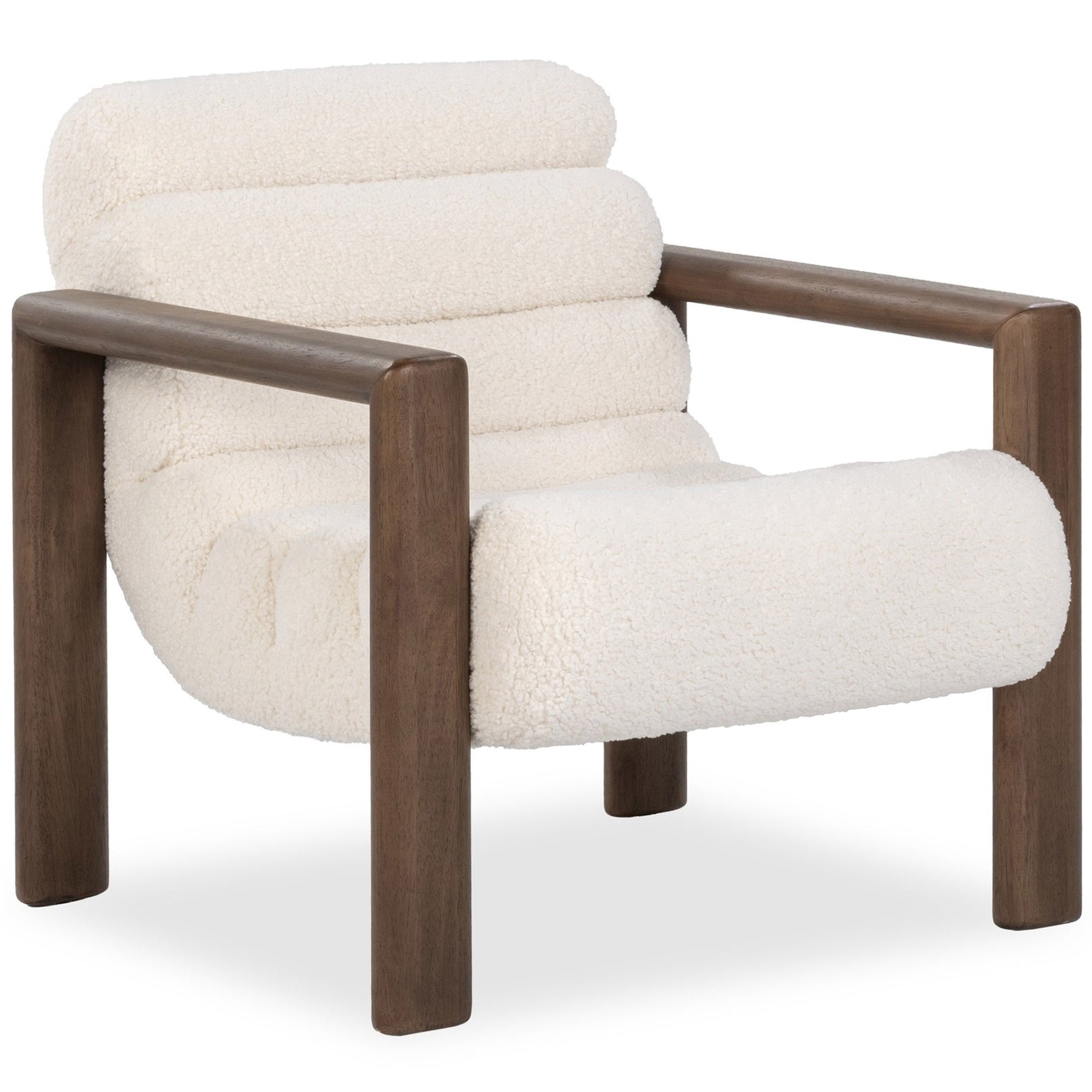 Dahlia Accent Chair, Ivory