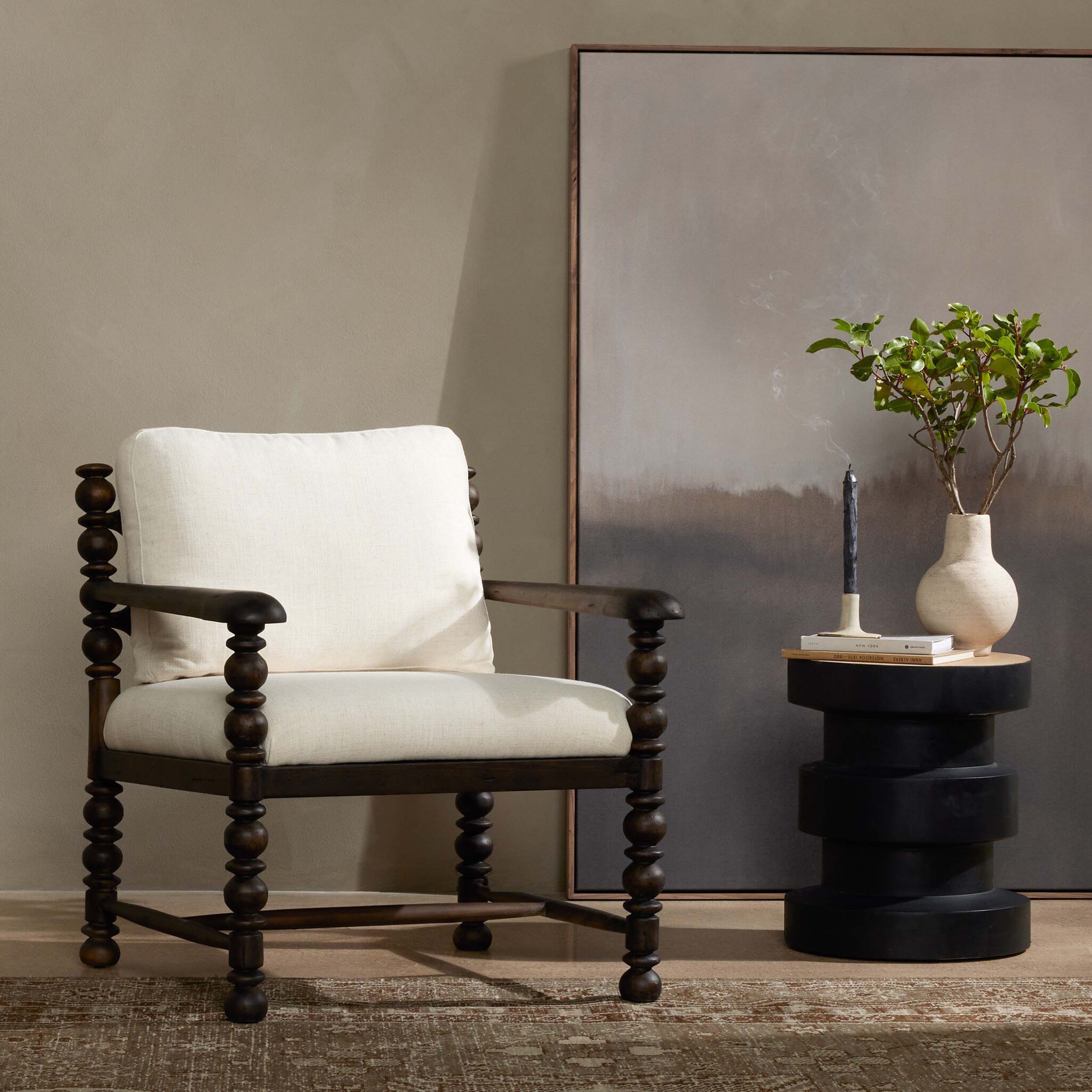 Davies Chair, Halcyon Ivory