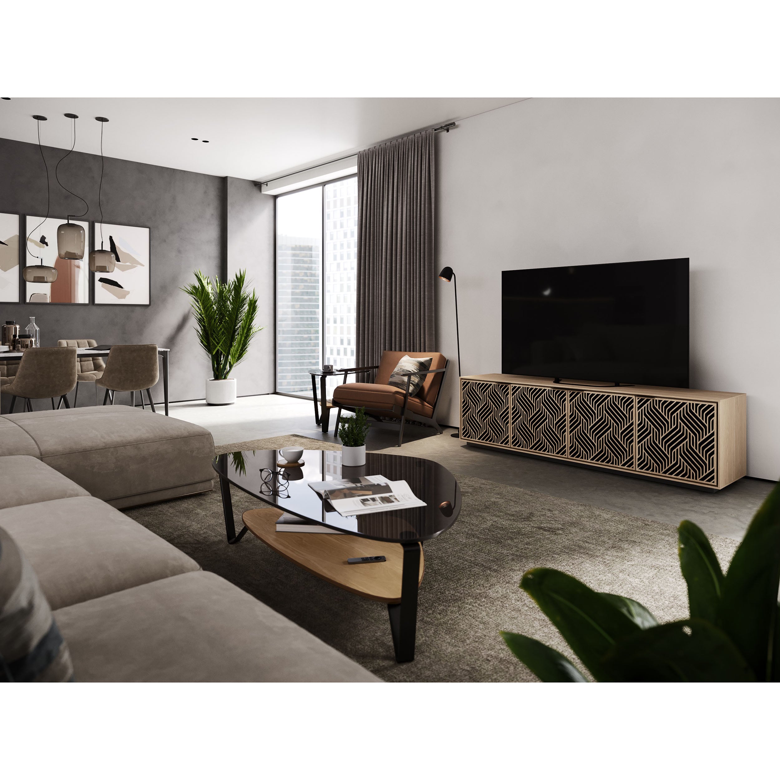 Dino 1363, Washed Oak