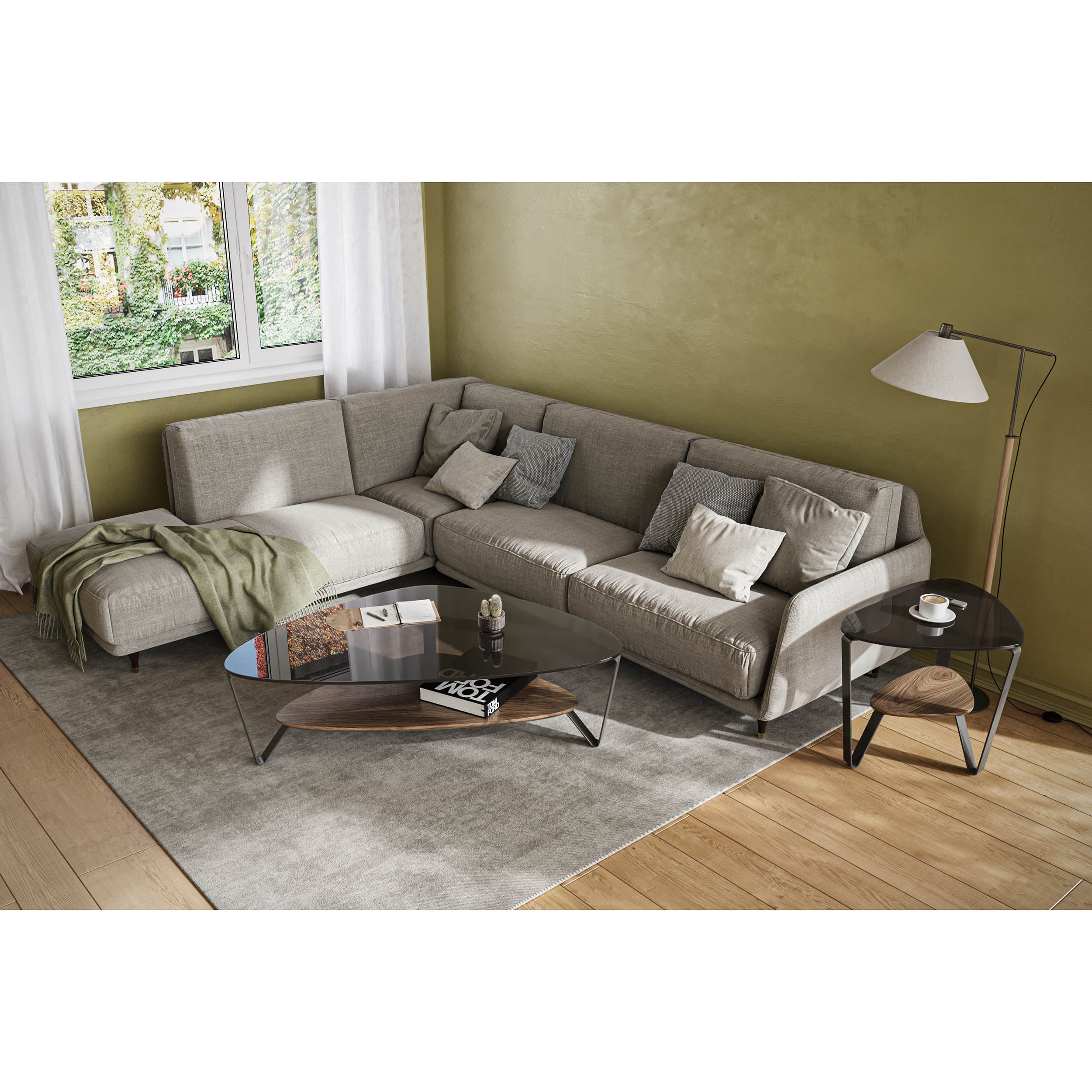 Dino 1367, Natural Walnut